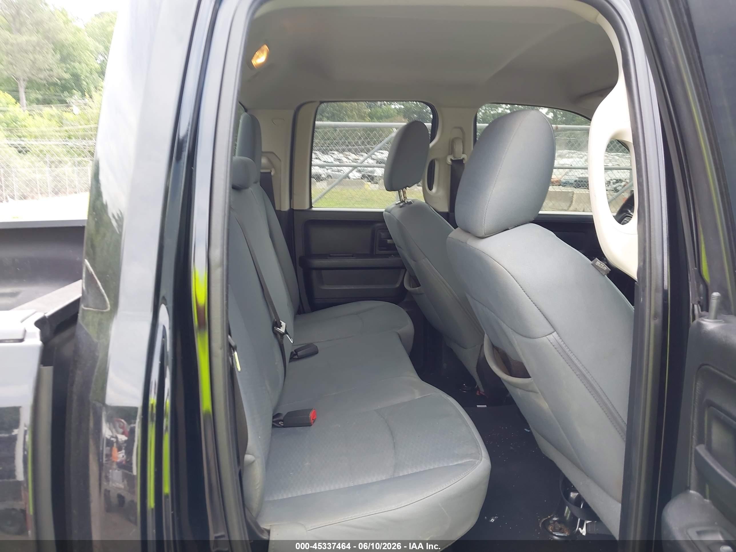 2014 Ram 1500 Express Black vin: 1C6RR6FT7ES112539