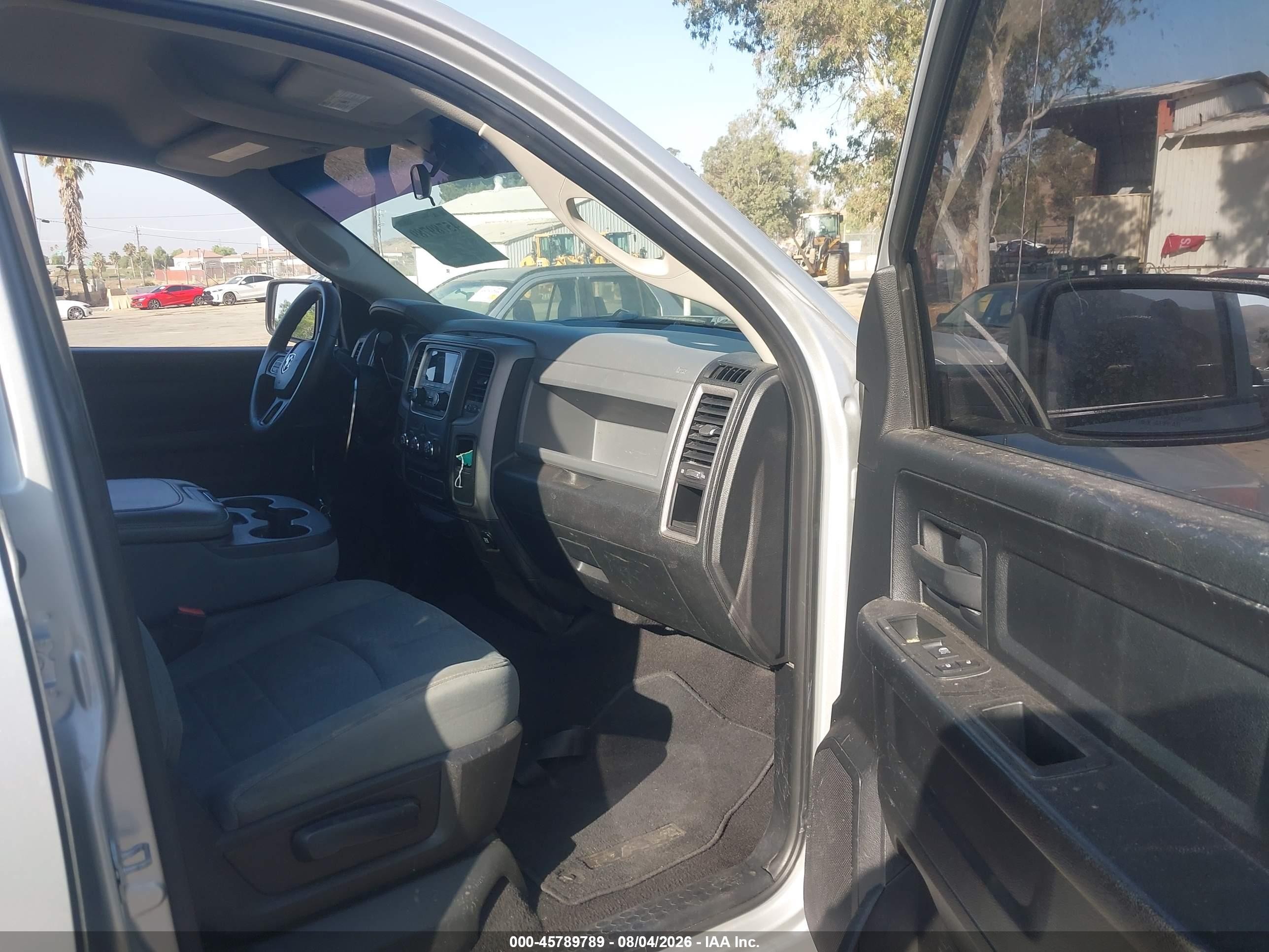 2014 Ram 1500 Express Silver vin: 1C6RR6FT7ES134735
