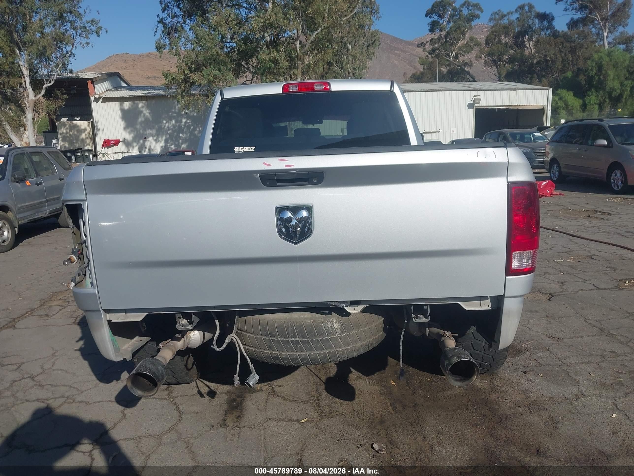 2014 Ram 1500 Express Silver vin: 1C6RR6FT7ES134735