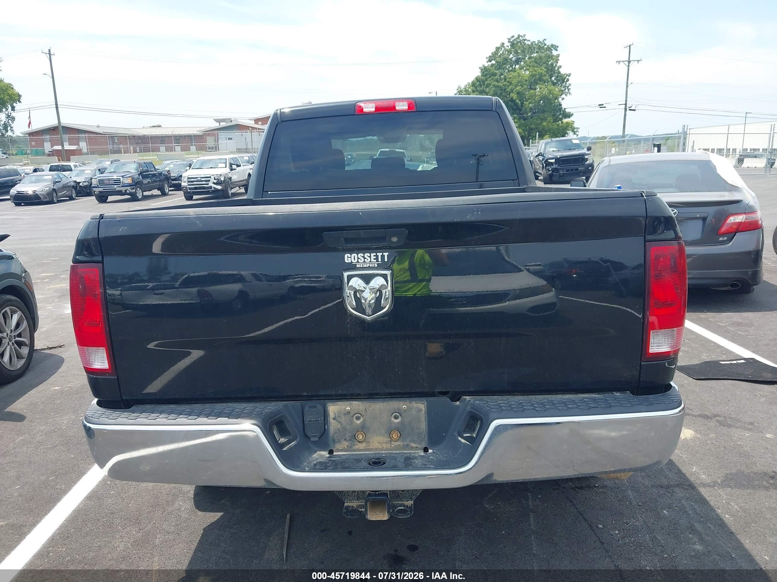 2014 Ram 1500 Tradesman Черный vin: 1C6RR6FT7ES243678