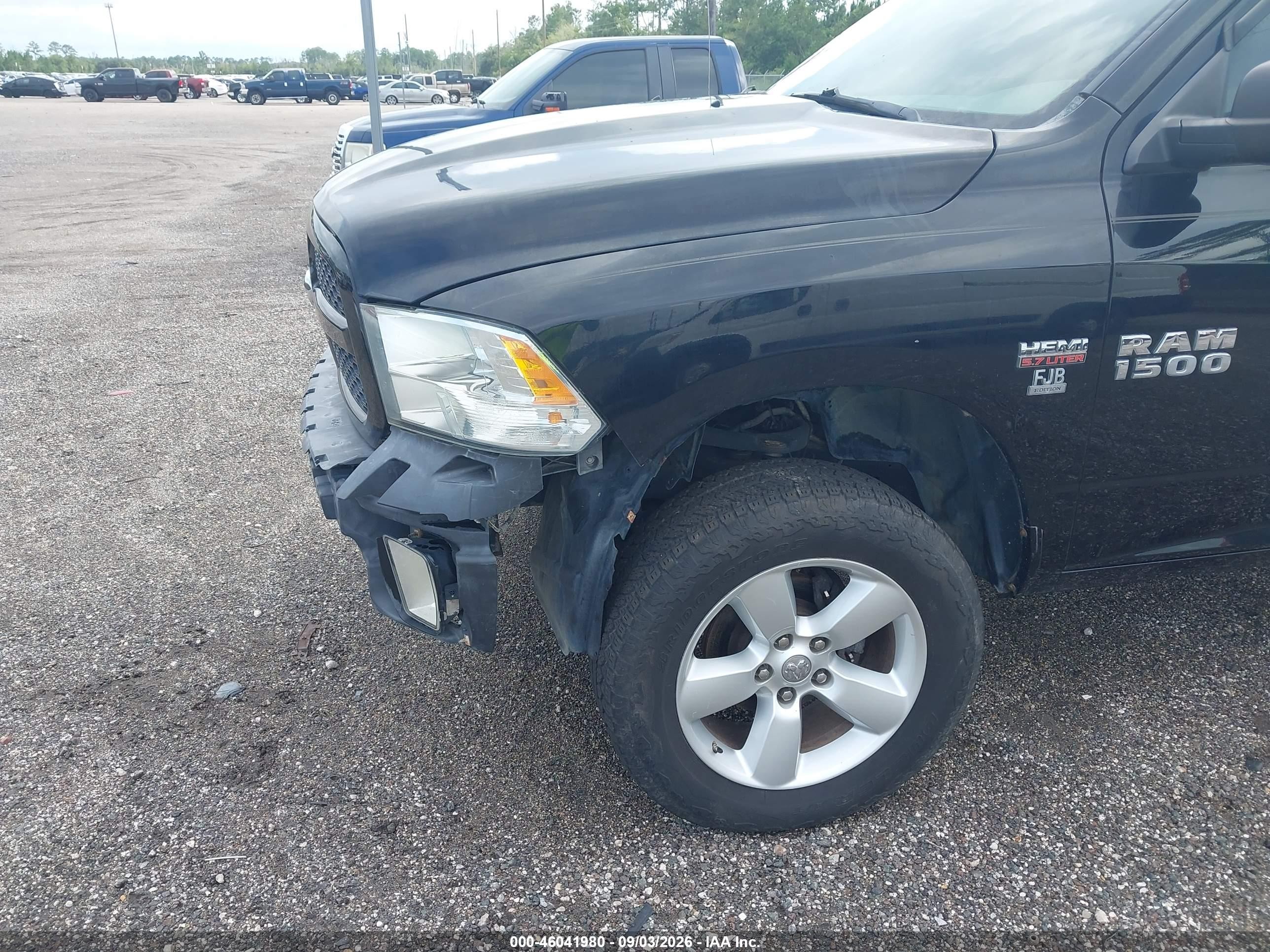 2014 Ram 1500 Express Black vin: 1C6RR6FT7ES245639