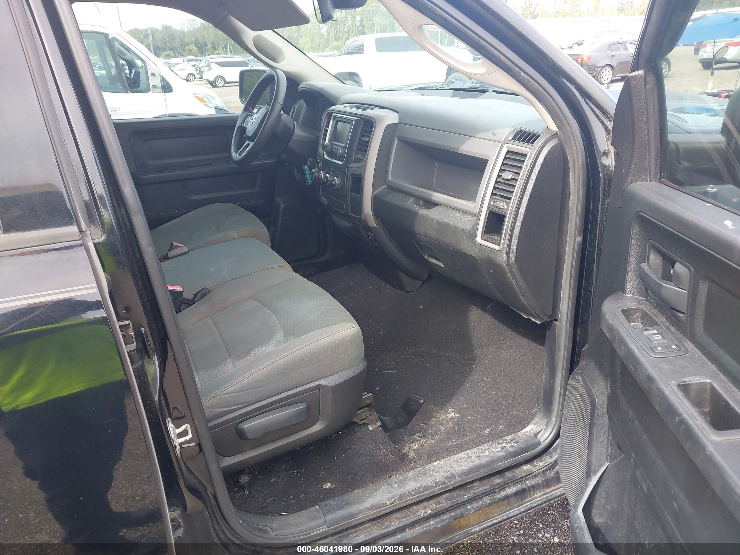 2014 Ram 1500 Express Black vin: 1C6RR6FT7ES245639