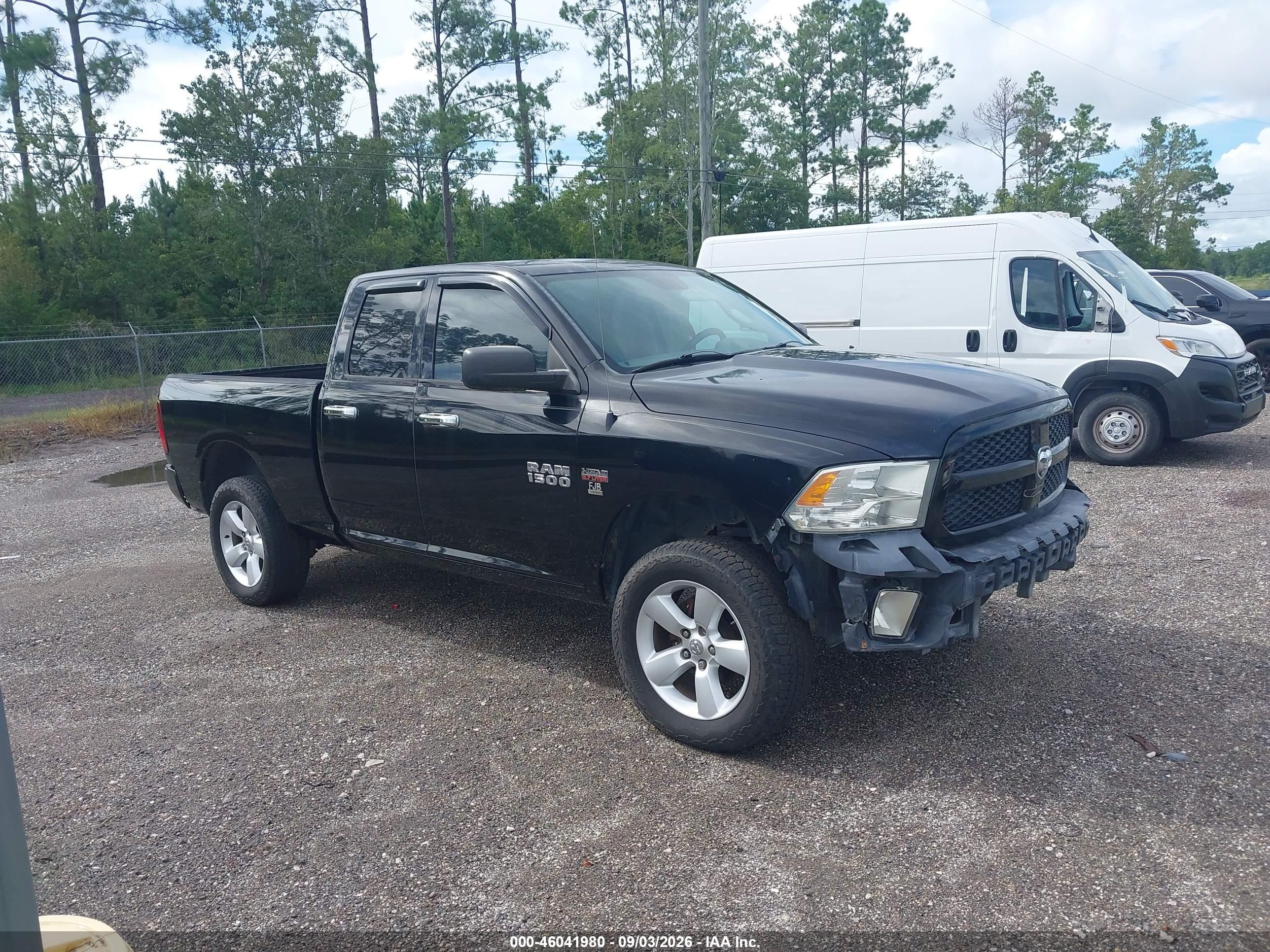 2014 Ram 1500 Express Black vin: 1C6RR6FT7ES245639