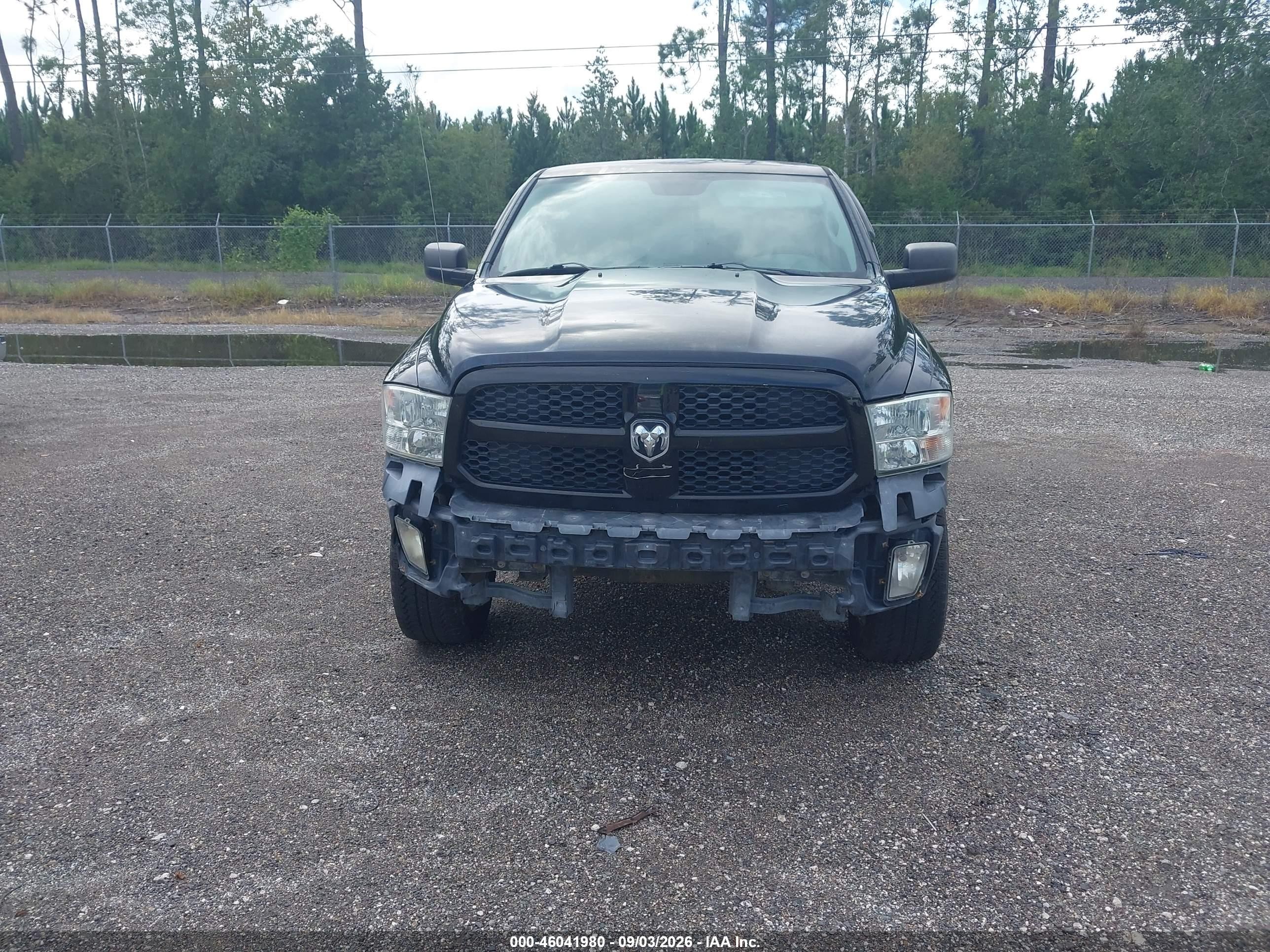 2014 Ram 1500 Express Black vin: 1C6RR6FT7ES245639