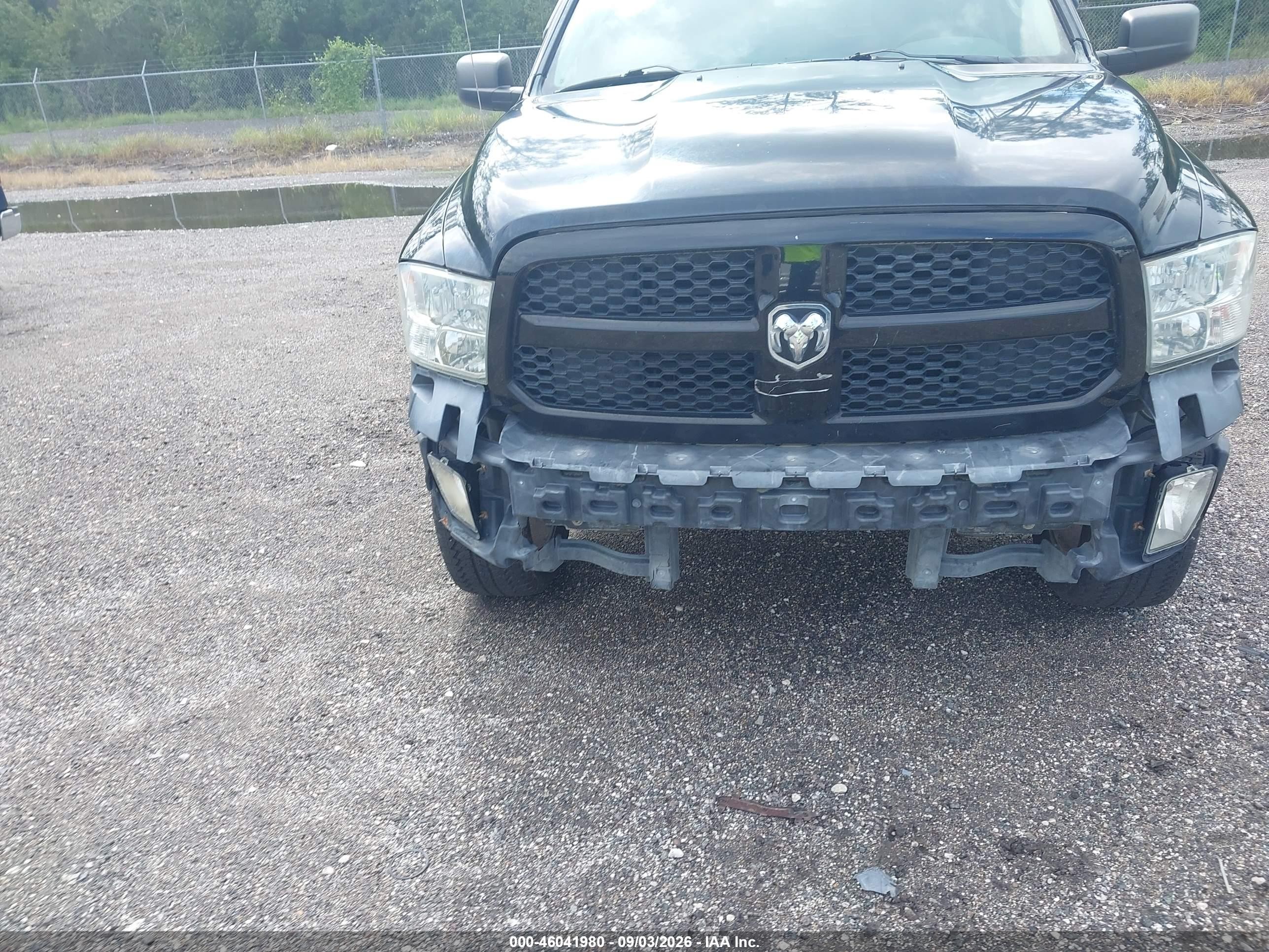 2014 Ram 1500 Express Black vin: 1C6RR6FT7ES245639