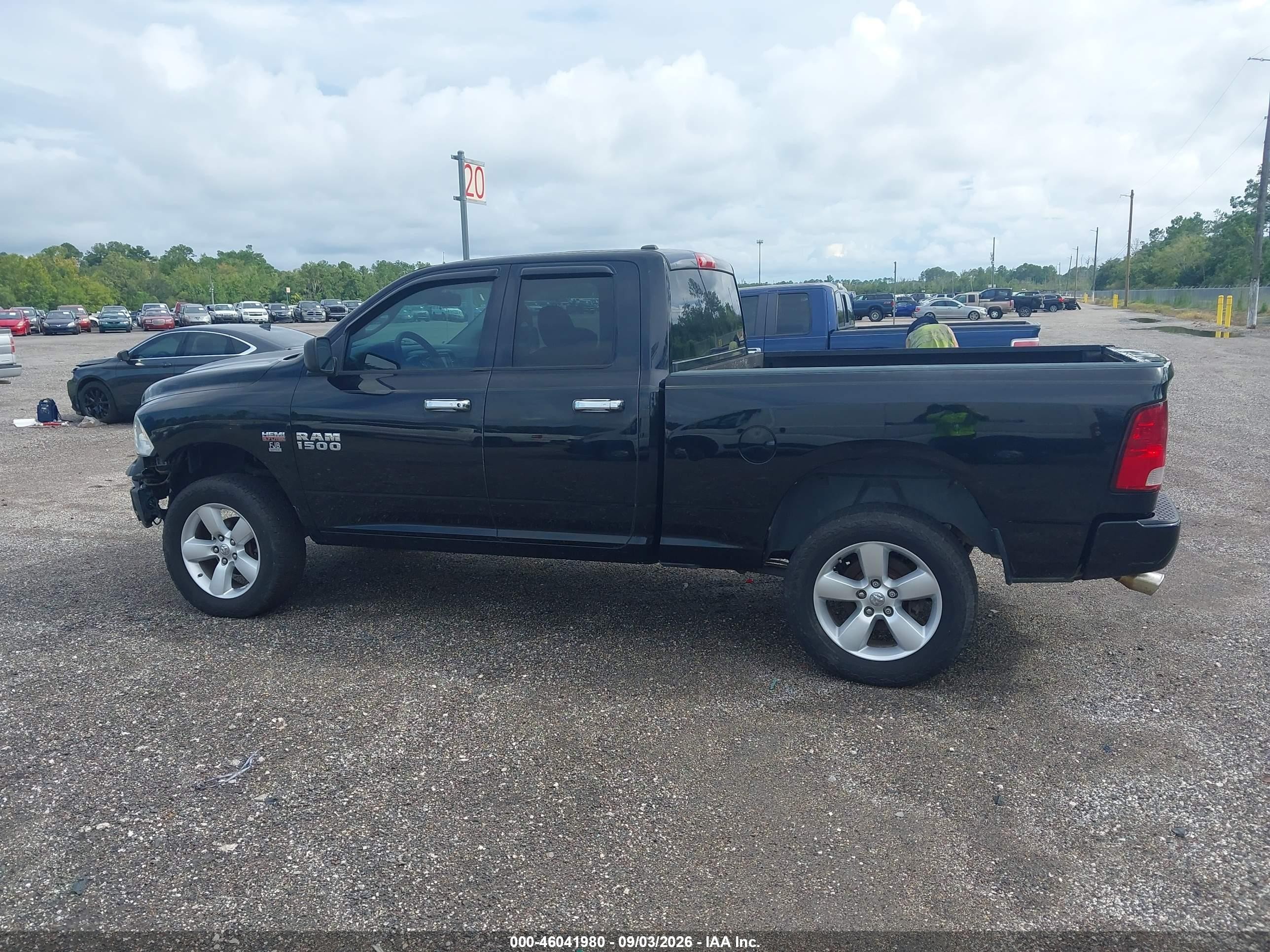 2014 Ram 1500 Express Black vin: 1C6RR6FT7ES245639