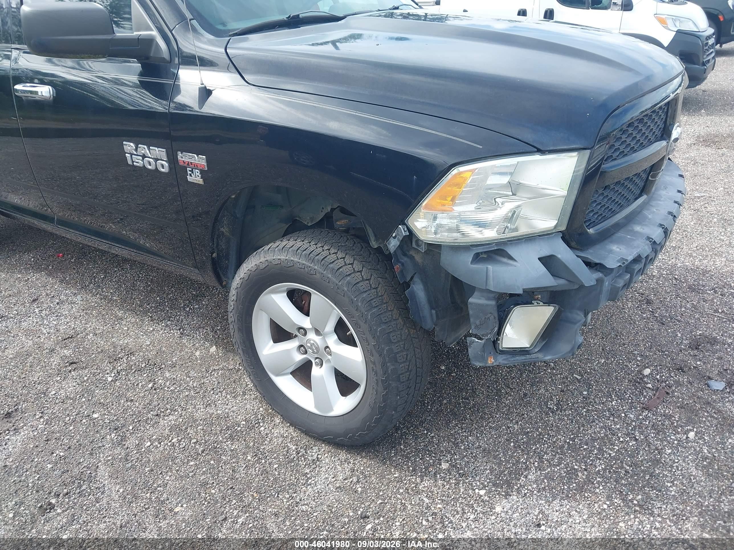2014 Ram 1500 Express Black vin: 1C6RR6FT7ES245639