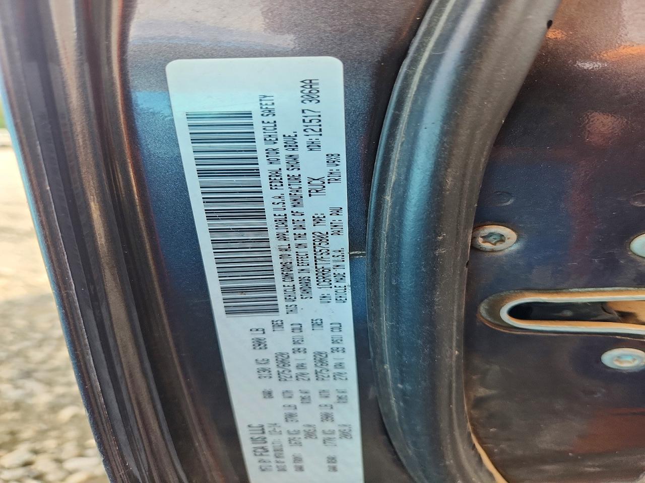 2015 Ram 1500 St Gray vin: 1C6RR6FT7FS575802