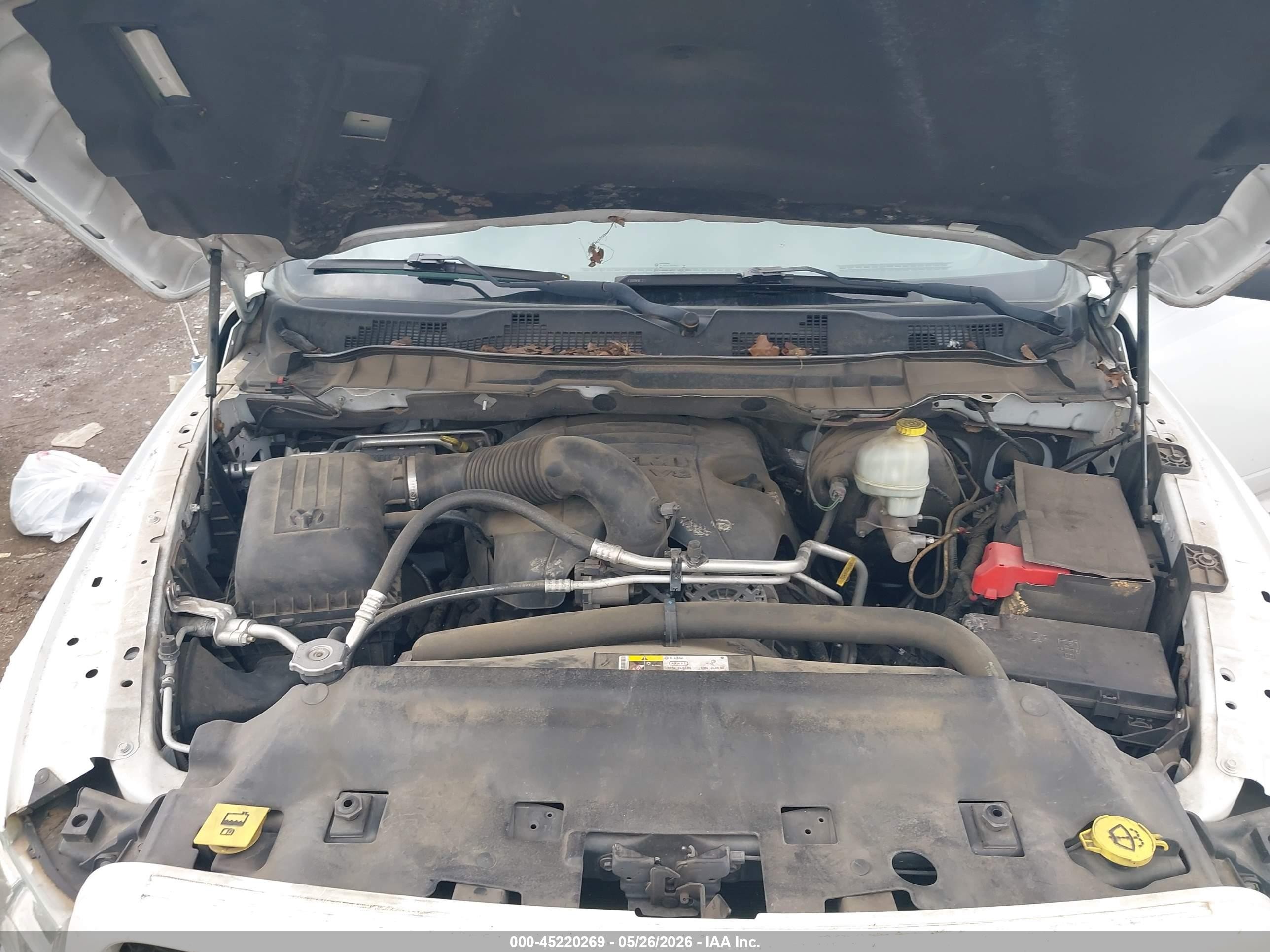 2013 Ram 1500 Express White vin: 1C6RR6FT8DS712484