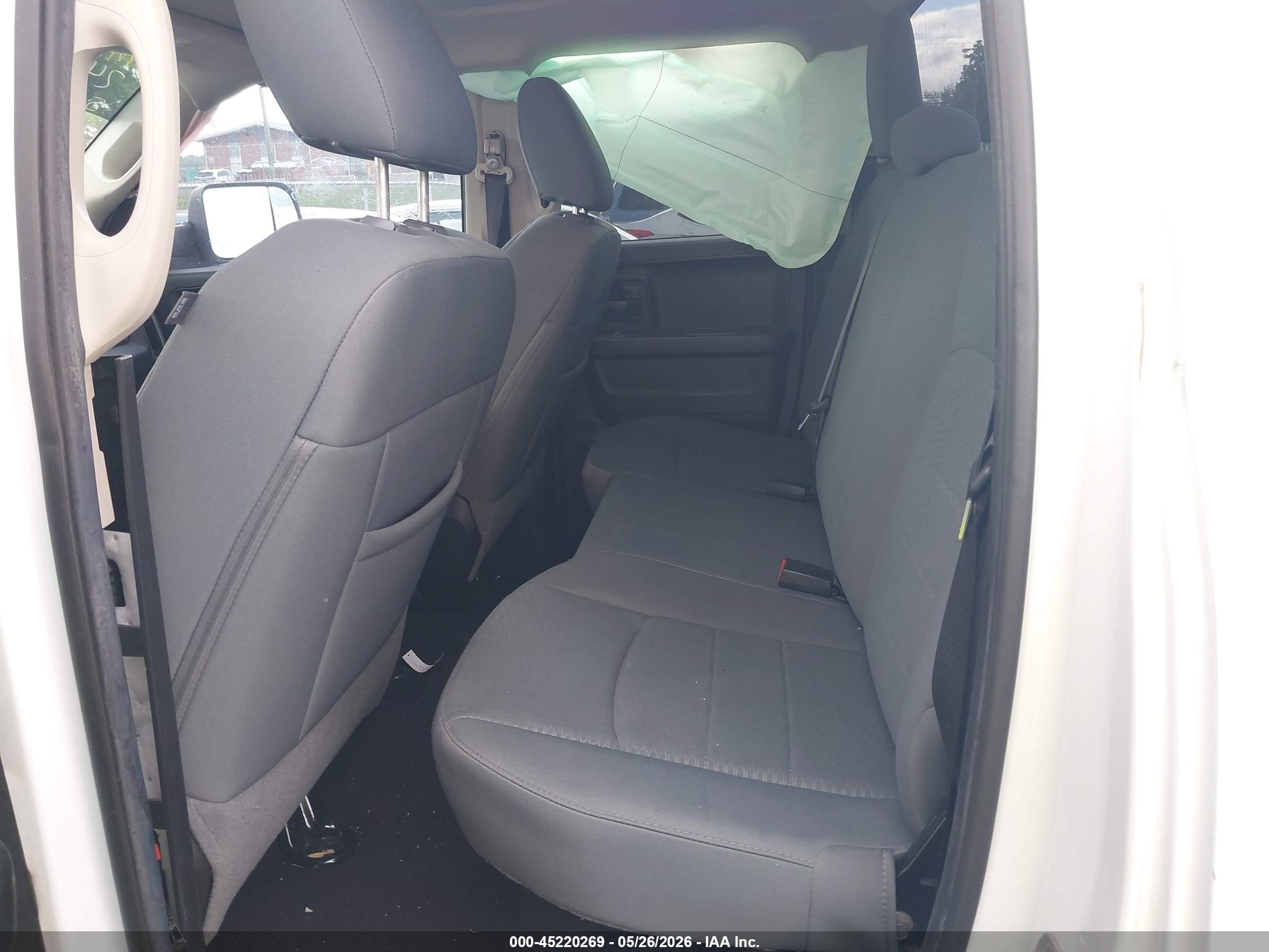2013 Ram 1500 Express White vin: 1C6RR6FT8DS712484
