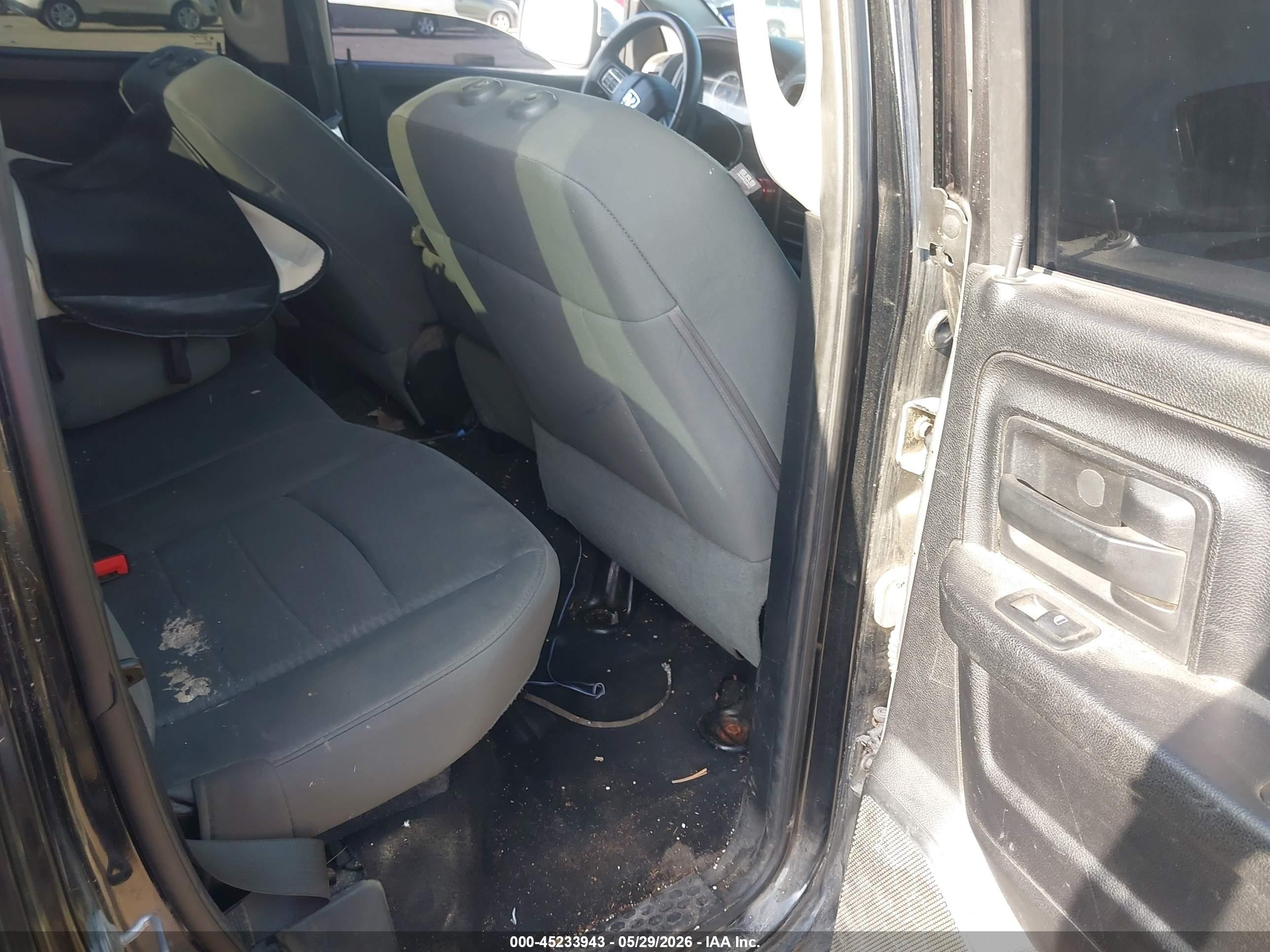 2014 Ram 1500 Express Black vin: 1C6RR6FT8ES237243