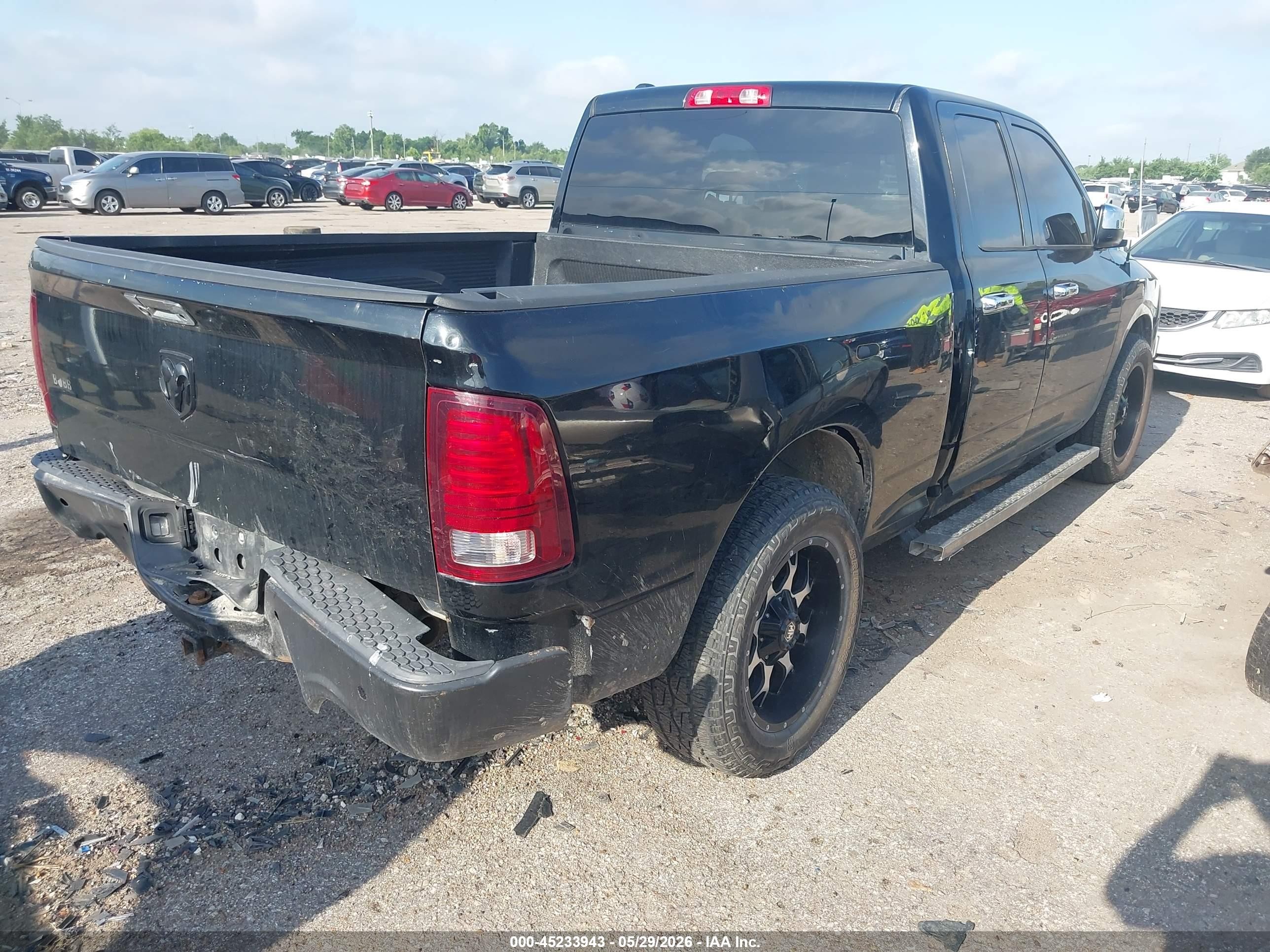 2014 Ram 1500 Express Black vin: 1C6RR6FT8ES237243