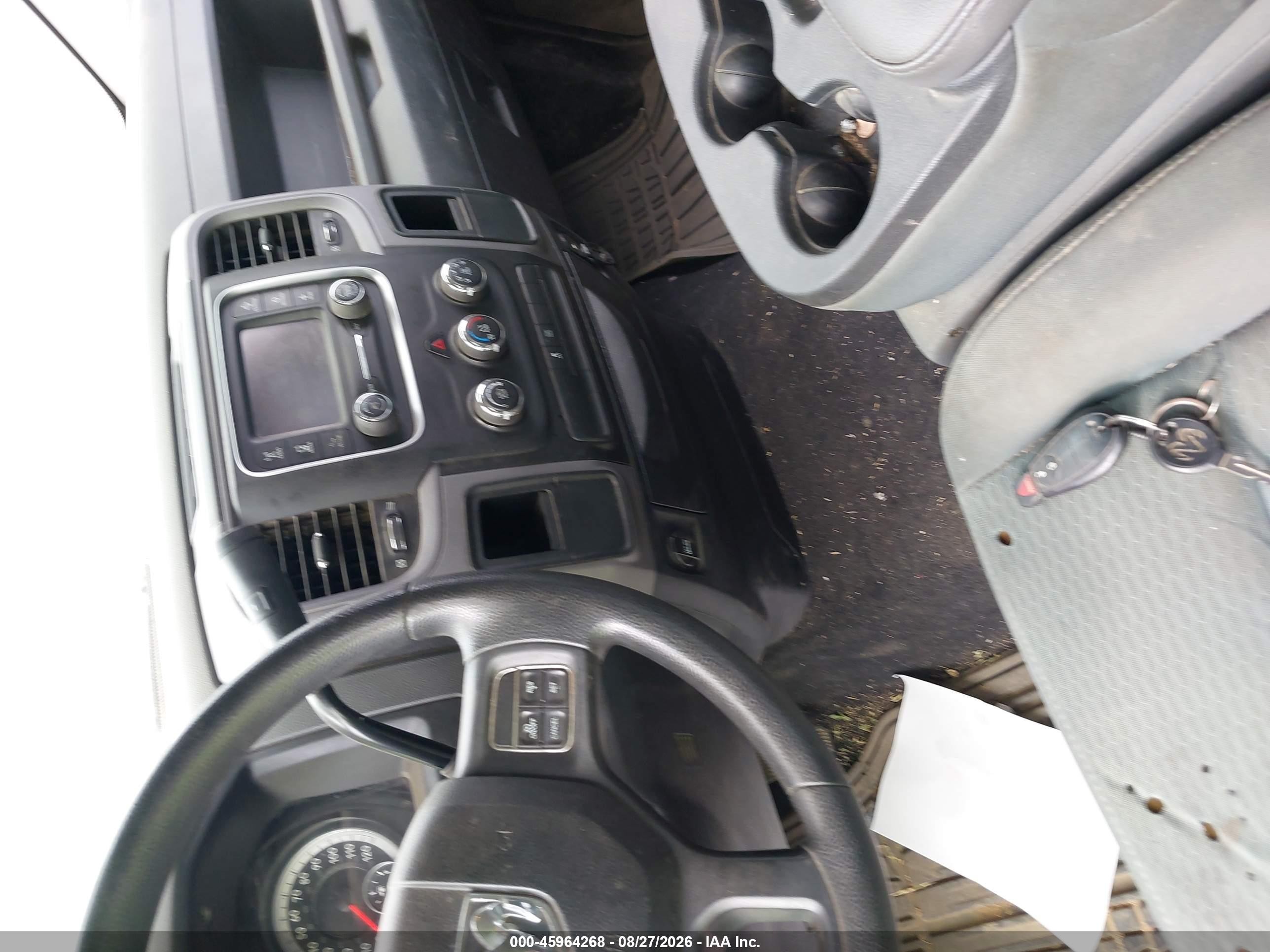 2014 Ram 1500 Express White vin: 1C6RR6FT8ES293506
