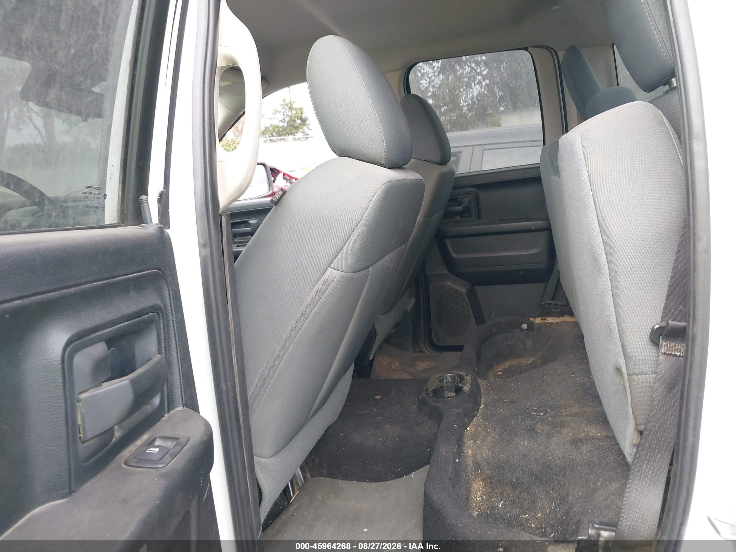 2014 Ram 1500 Express White vin: 1C6RR6FT8ES293506