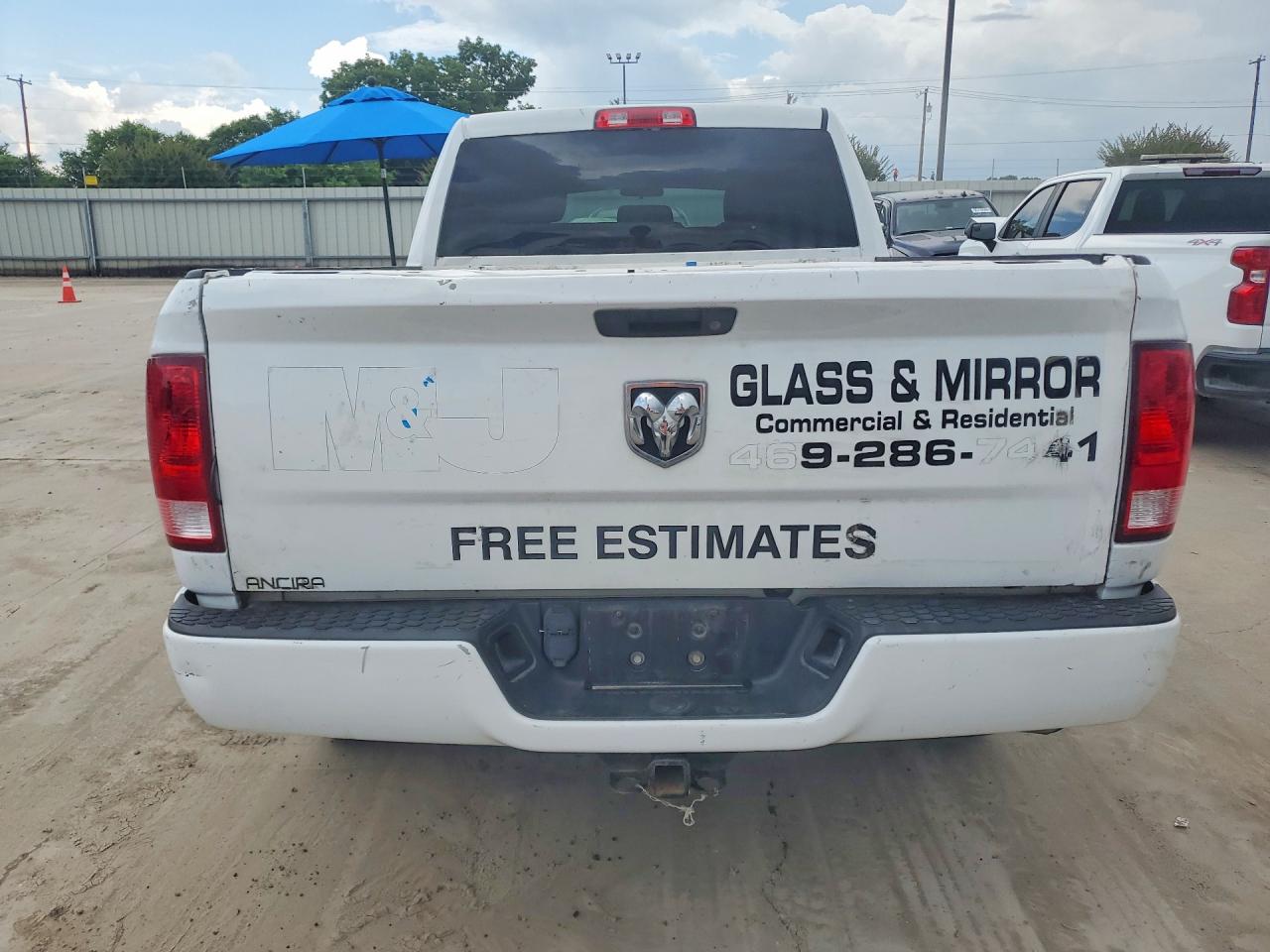 2015 Ram 1500 St White vin: 1C6RR6FT8FS722208