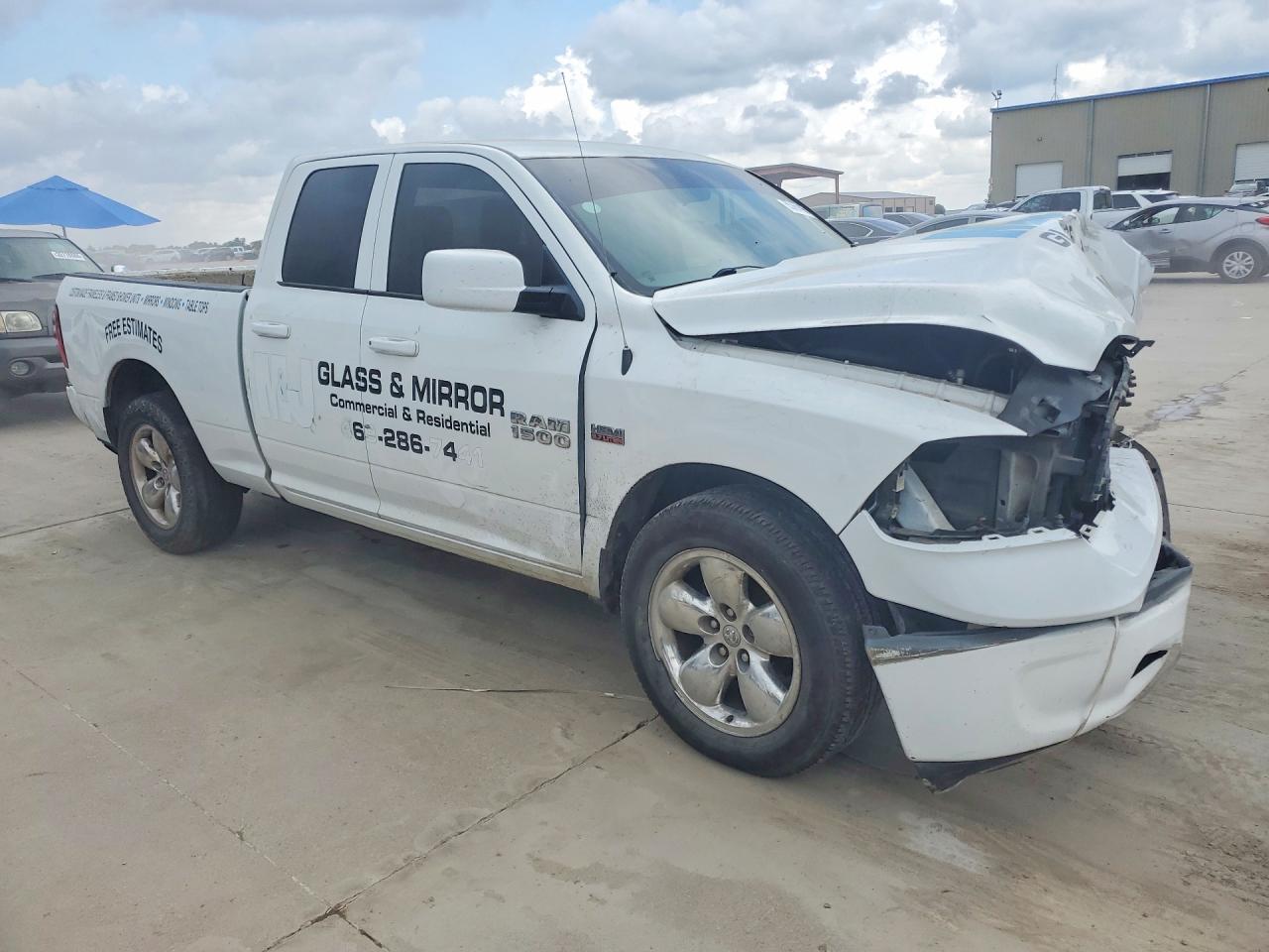 2015 Ram 1500 St White vin: 1C6RR6FT8FS722208