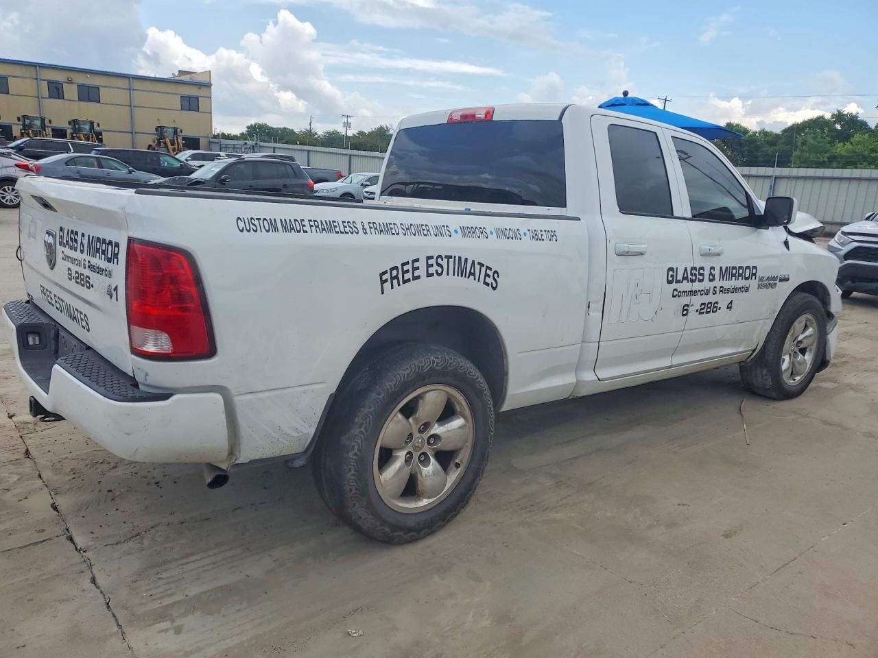 2015 Ram 1500 St White vin: 1C6RR6FT8FS722208