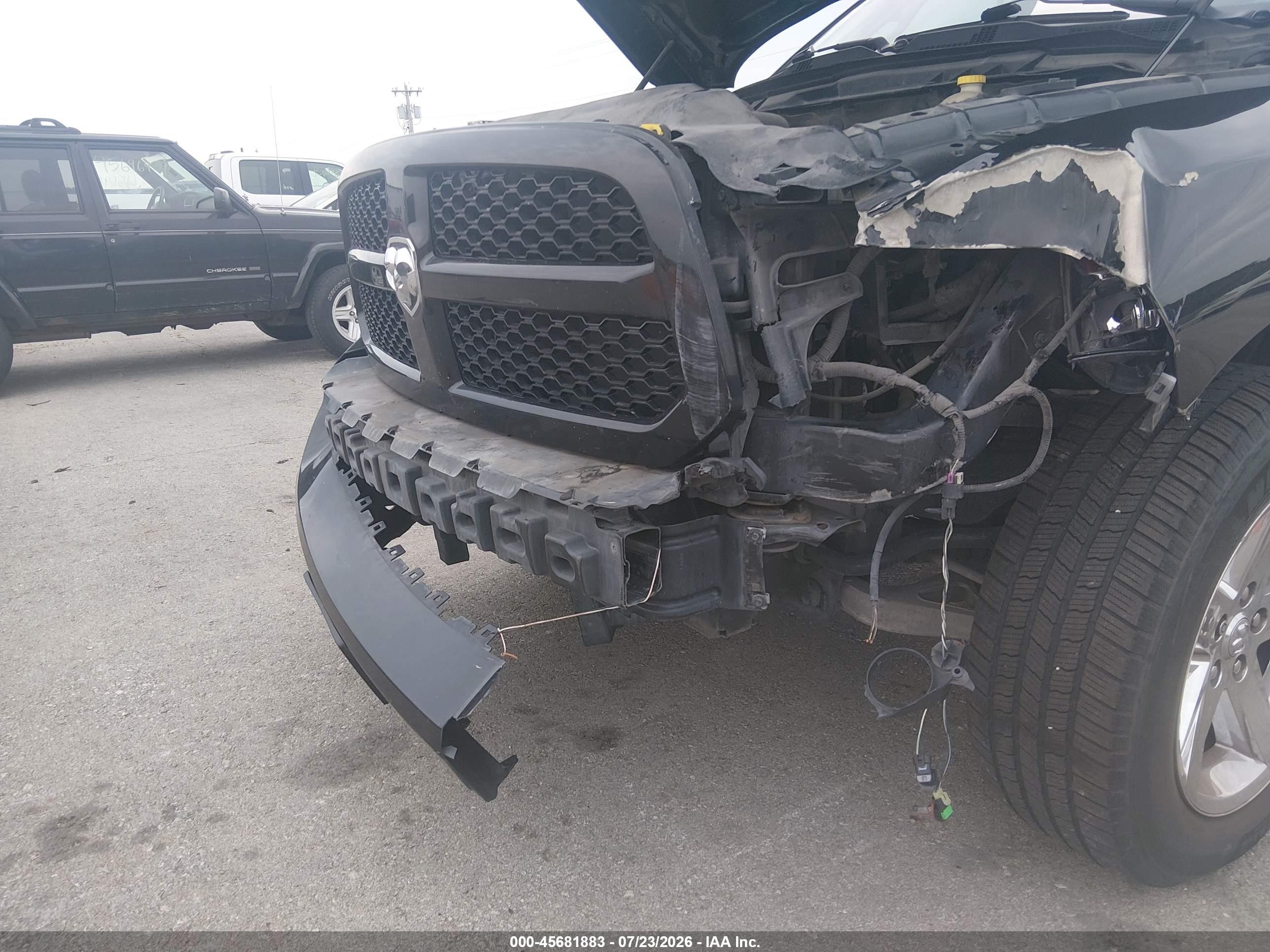 2015 Ram 1500 Express Black vin: 1C6RR6FT8FS770081