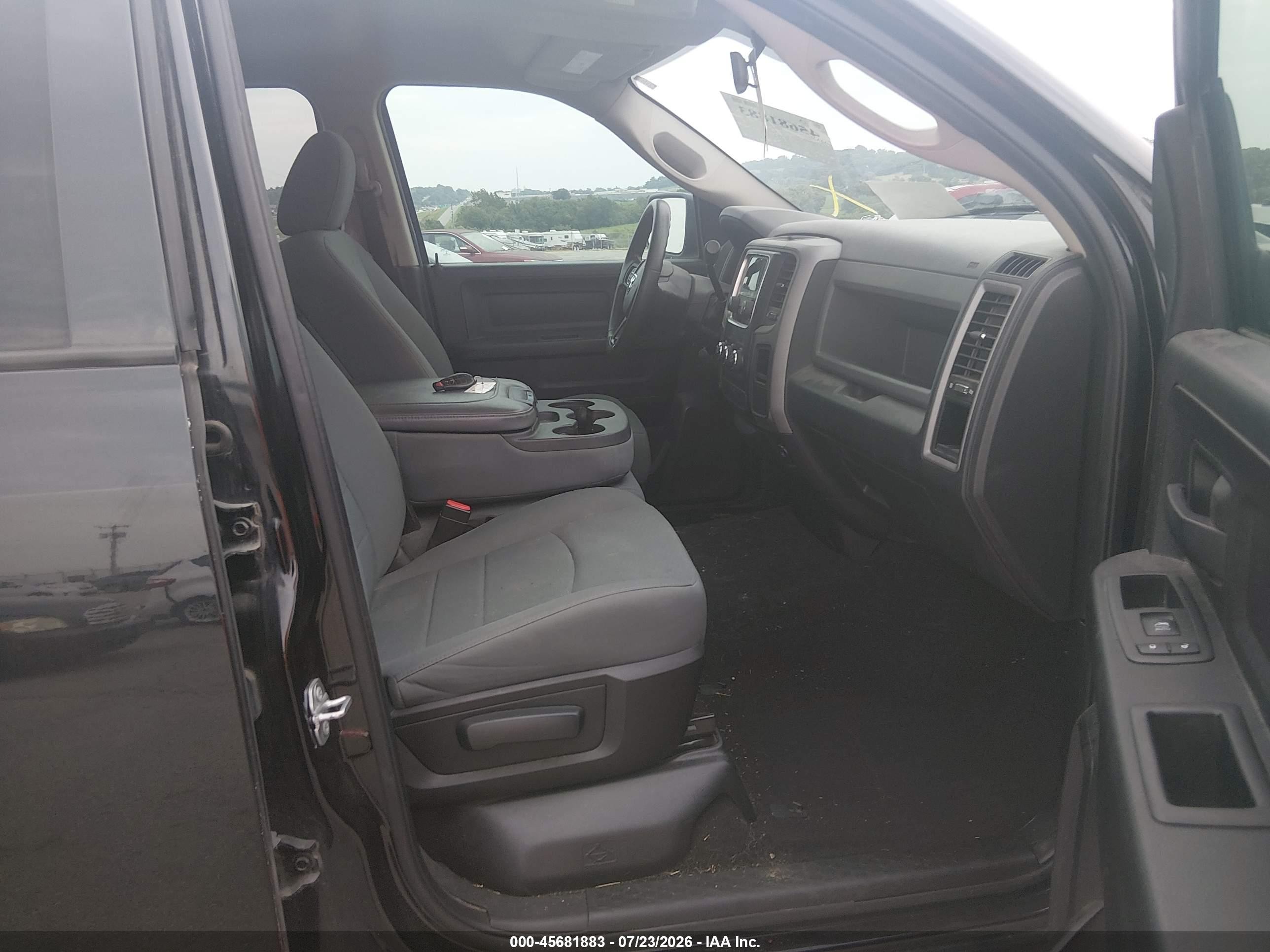 2015 Ram 1500 Express Black vin: 1C6RR6FT8FS770081