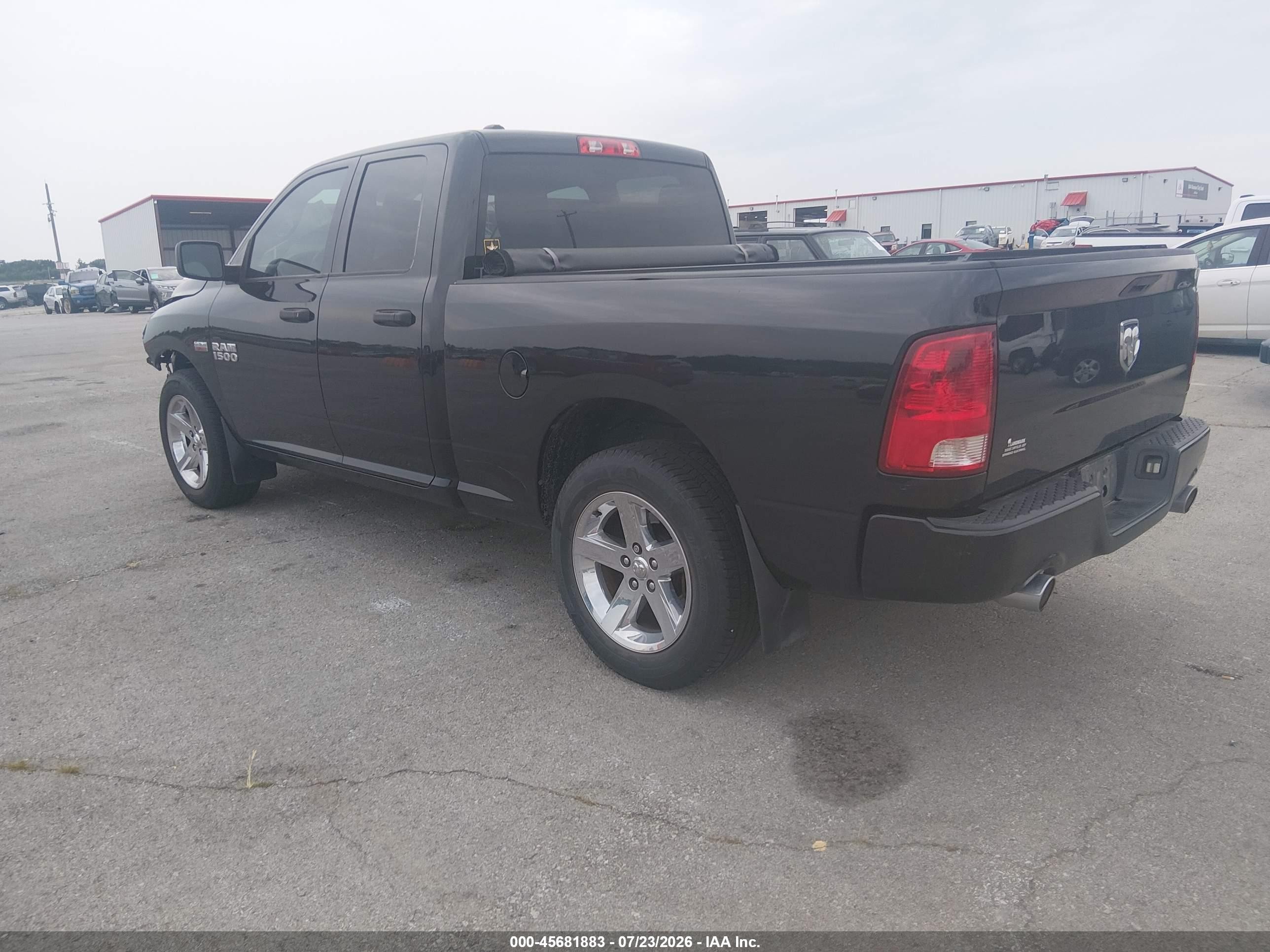 2015 Ram 1500 Express Black vin: 1C6RR6FT8FS770081