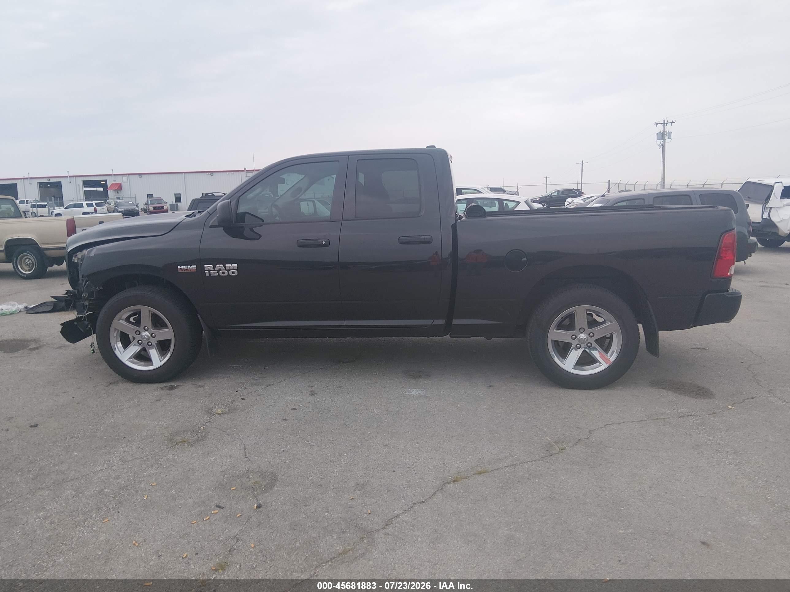 2015 Ram 1500 Express Black vin: 1C6RR6FT8FS770081