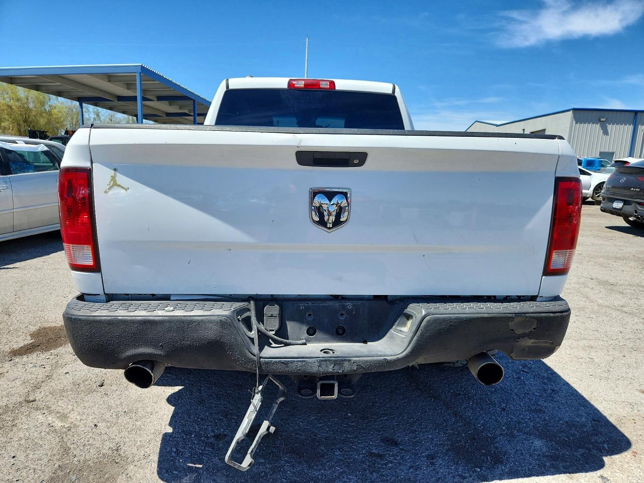 2013 Ram 1500 St White vin: 1C6RR6FT9DS581288