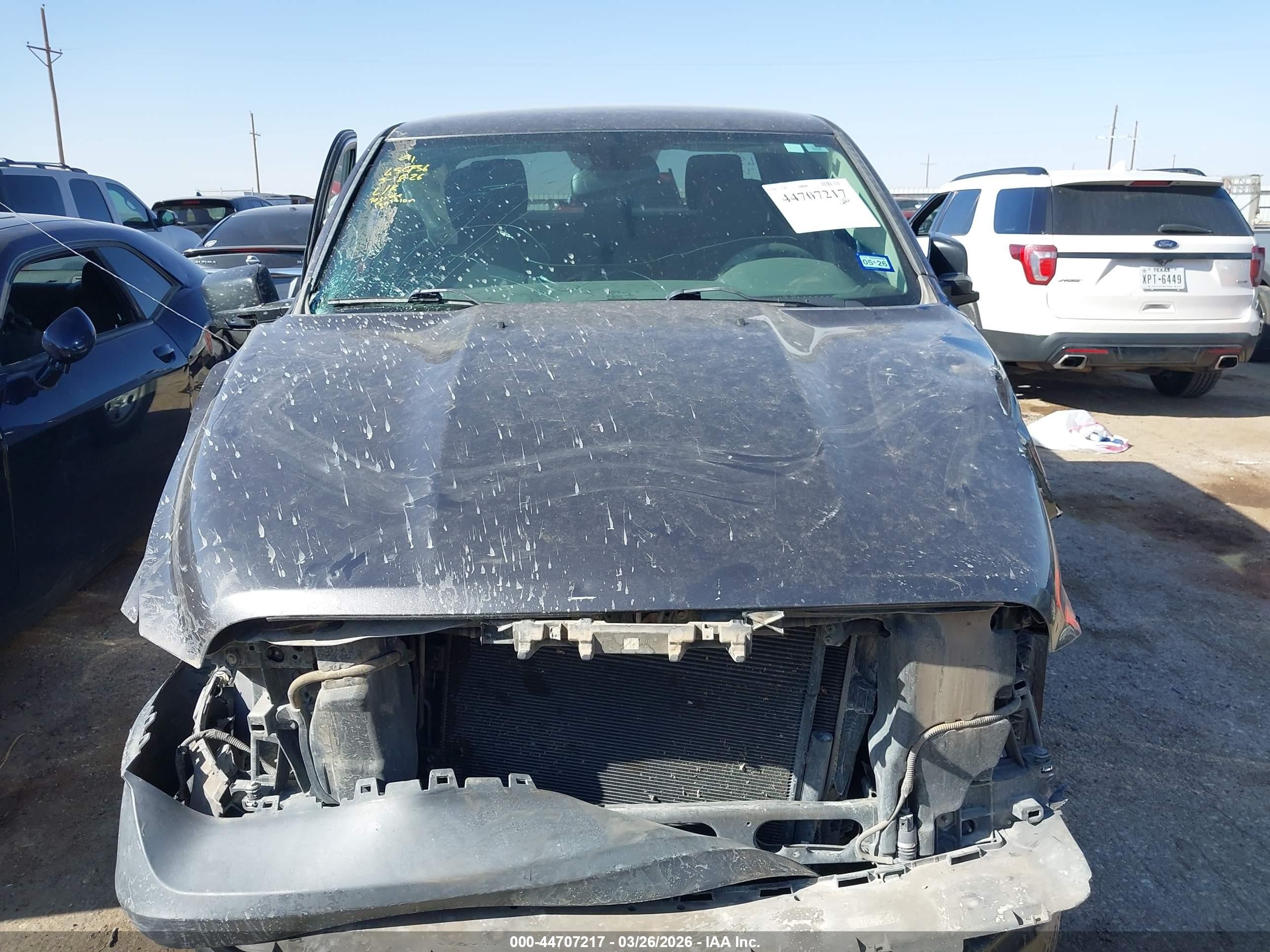 2015 Ram 1500 Tradesman Gray vin: 1C6RR6FT9FS505007