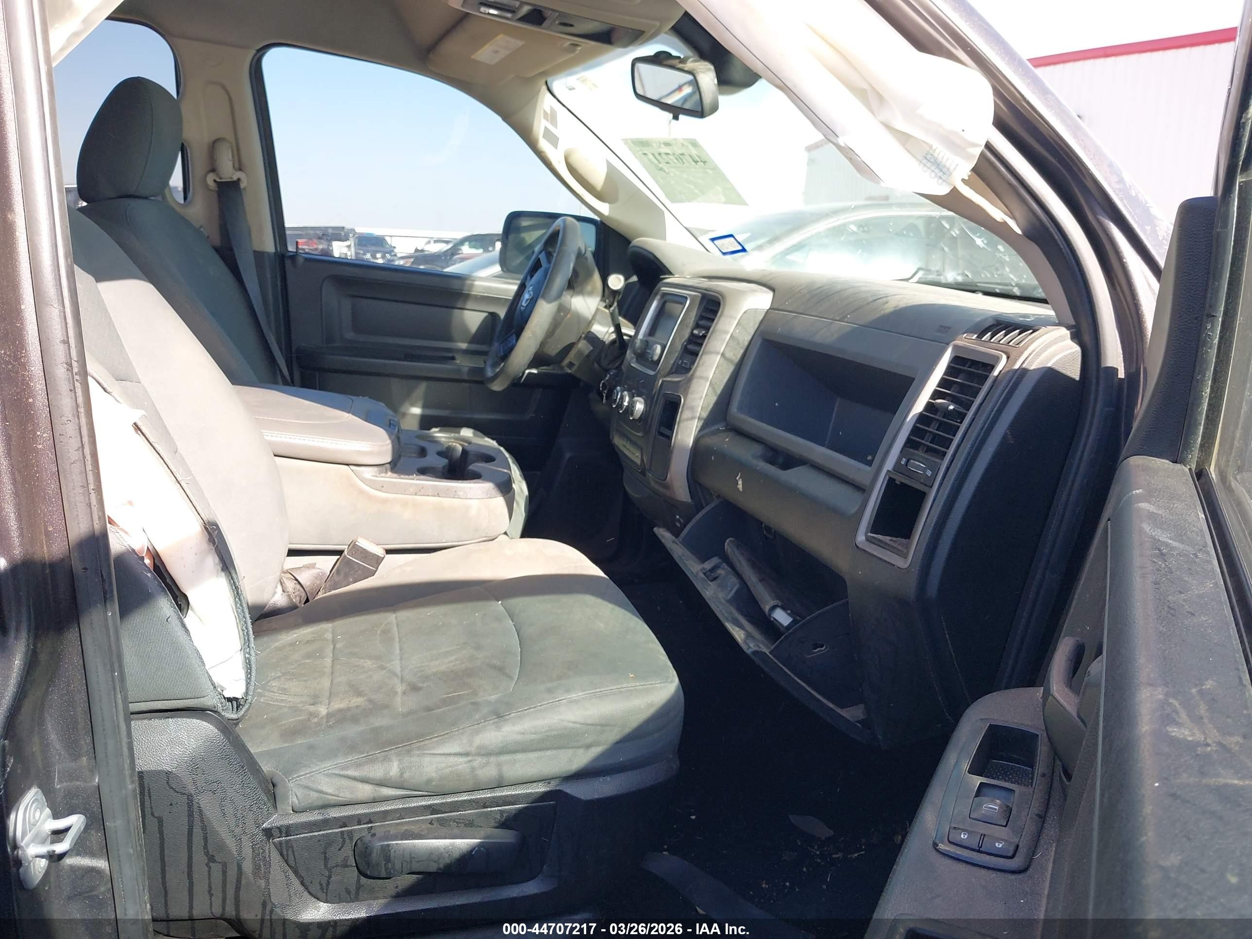 2015 Ram 1500 Tradesman Gray vin: 1C6RR6FT9FS505007