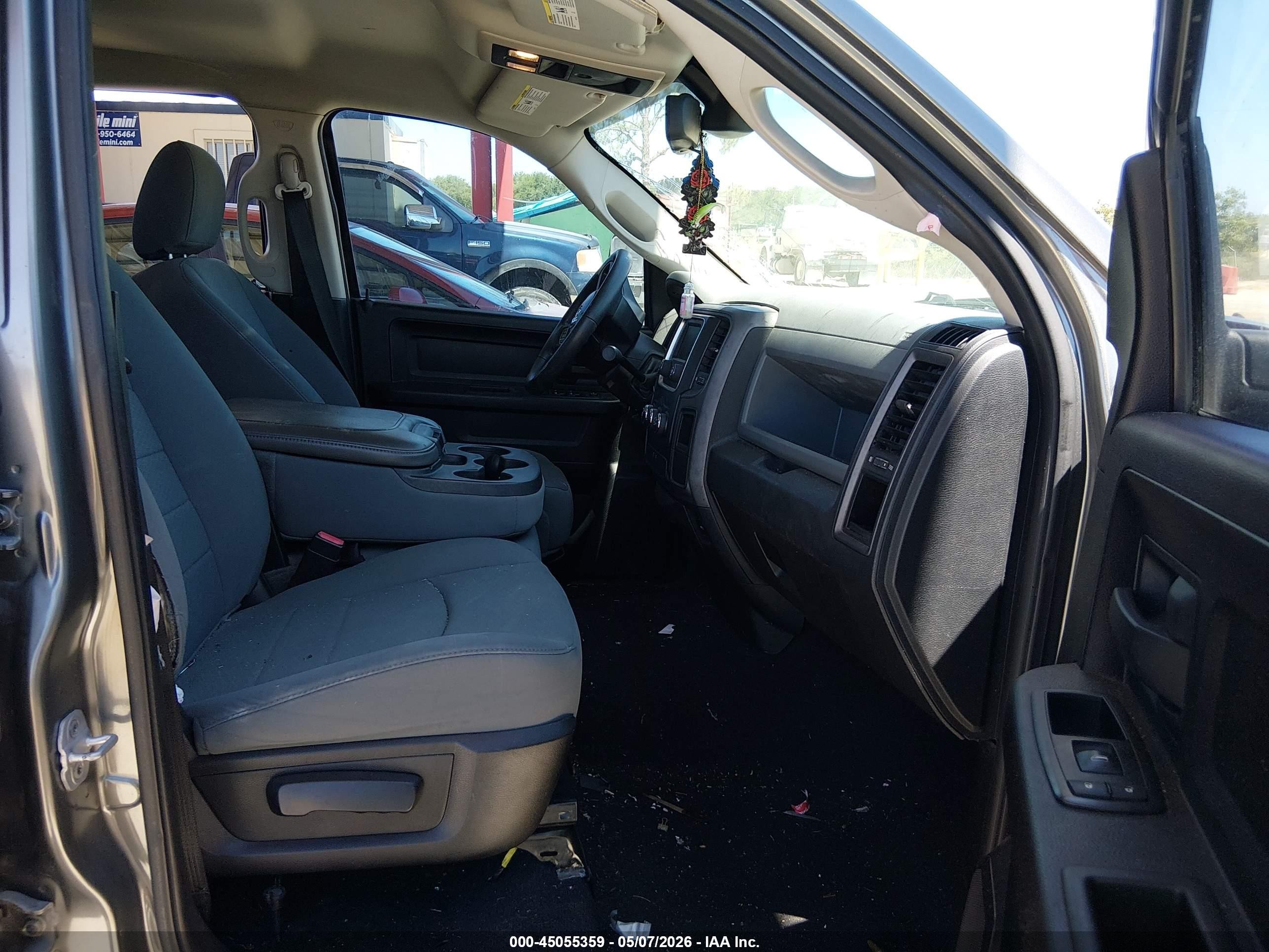 2013 Ram 1500 Express Gray vin: 1C6RR6FTXDS608255