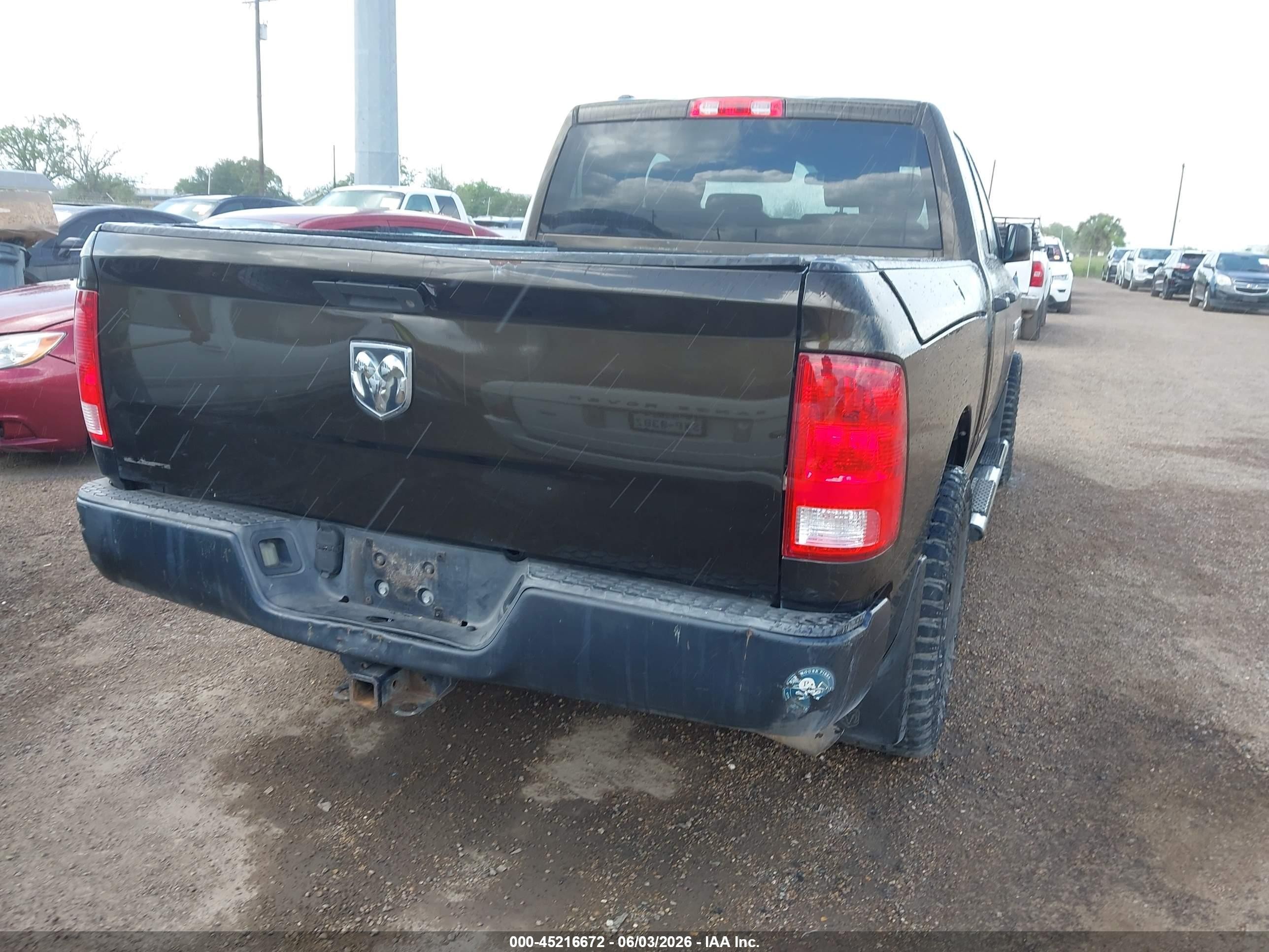 2013 Ram 1500 Tradesman Brown vin: 1C6RR6FTXDS609051