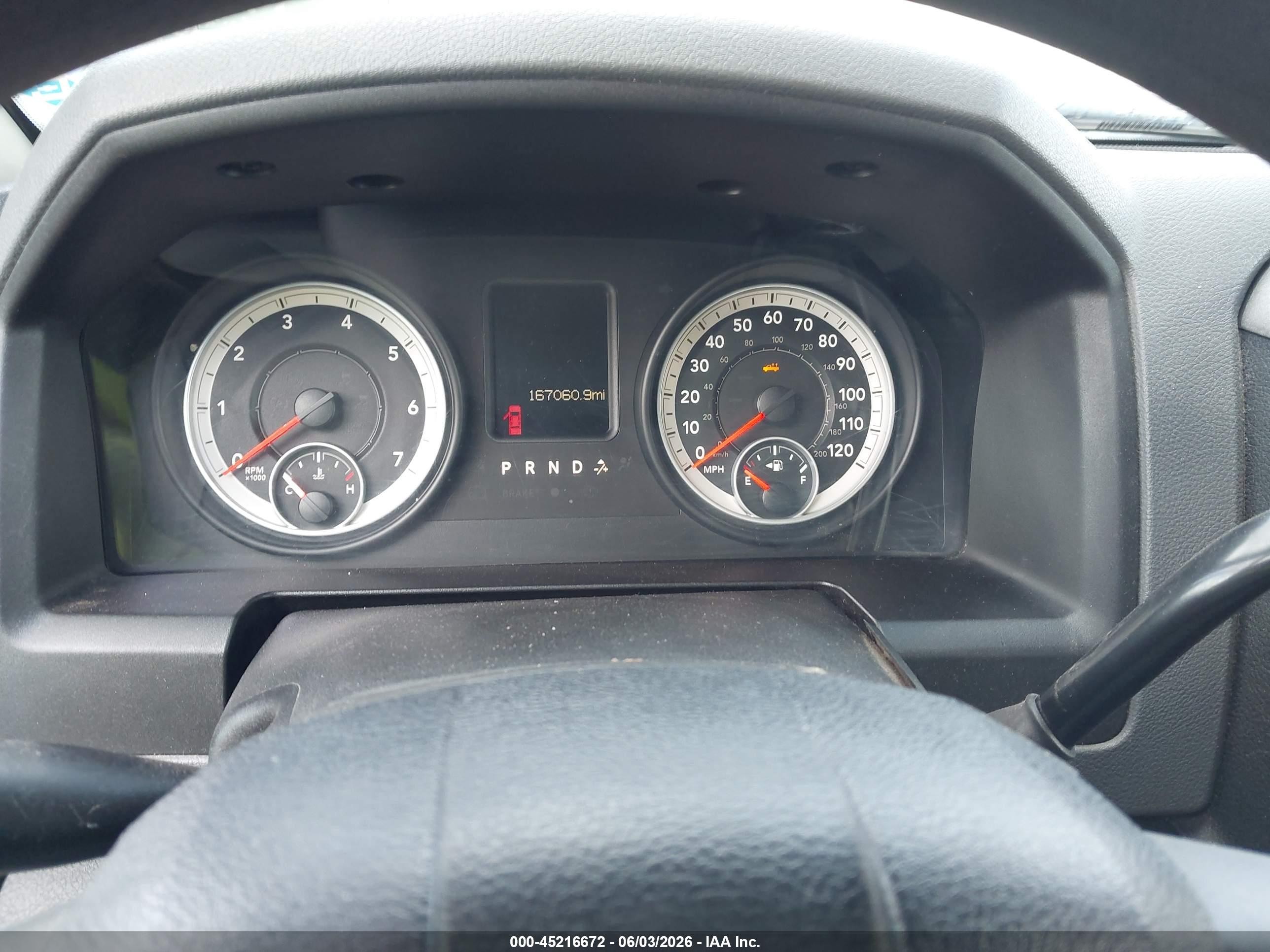 2013 Ram 1500 Tradesman Brown vin: 1C6RR6FTXDS609051