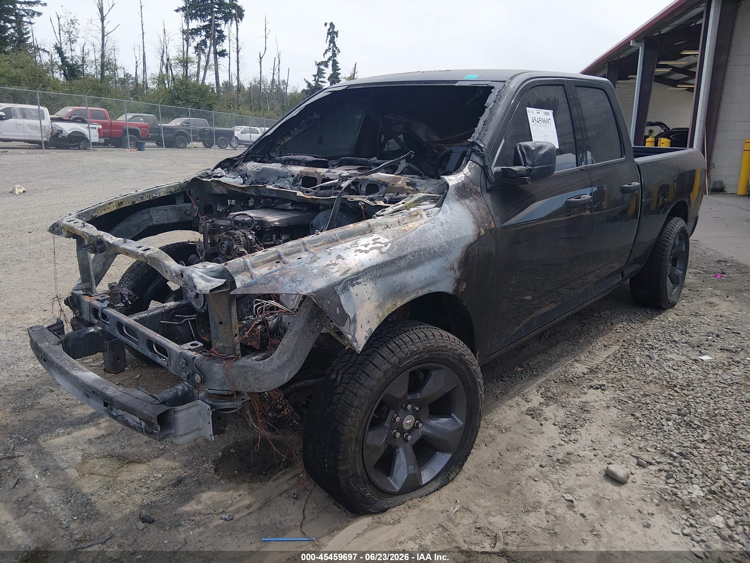 2013 Ram 1500 Express Черный vin: 1C6RR6FTXDS716553