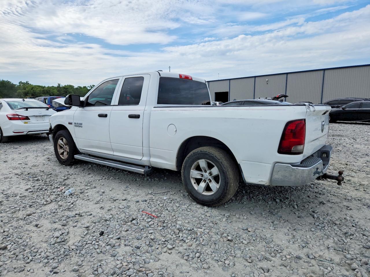 2014 Ram 1500 St White vin: 1C6RR6FTXES122269
