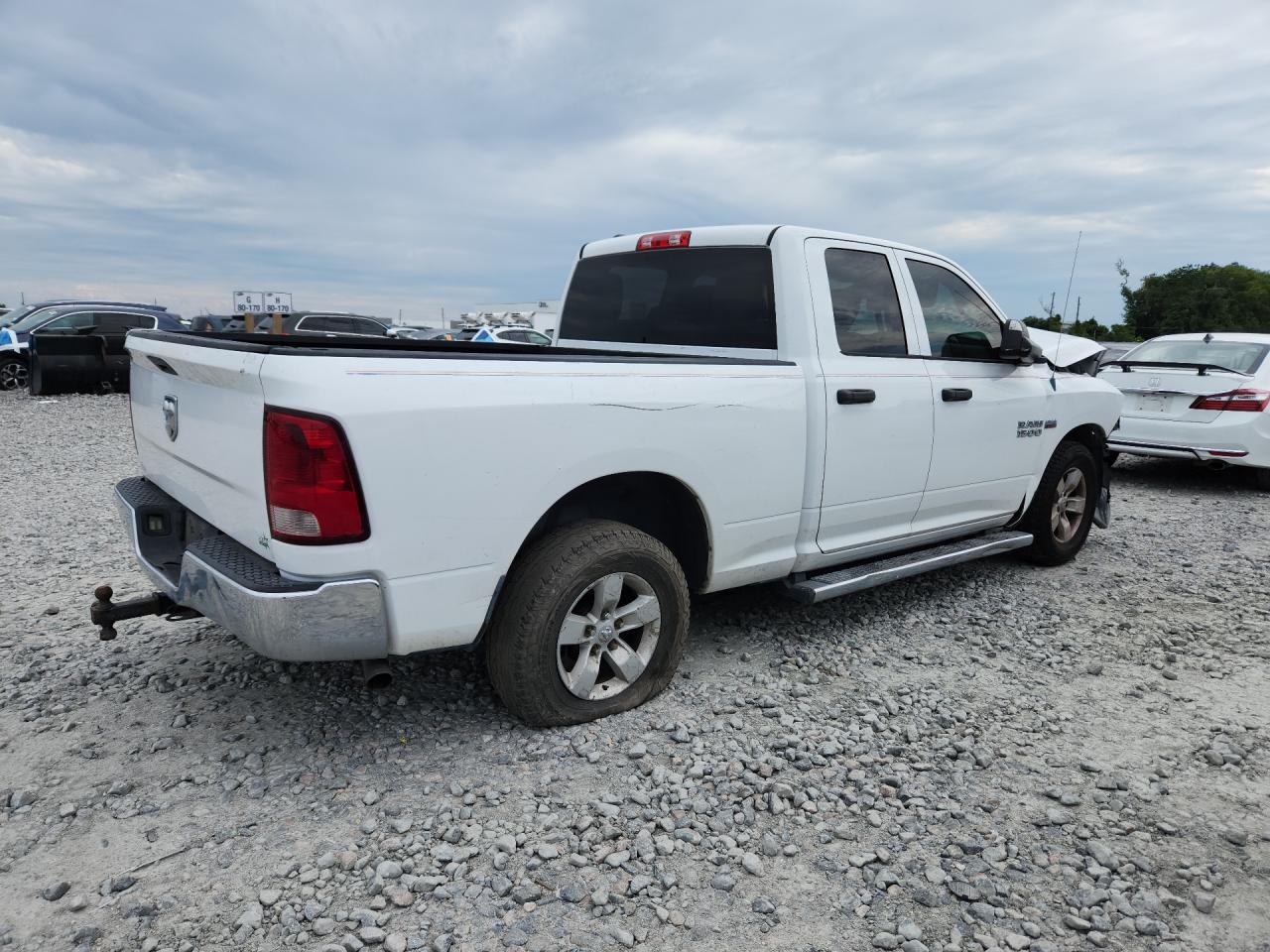 2014 Ram 1500 St White vin: 1C6RR6FTXES122269