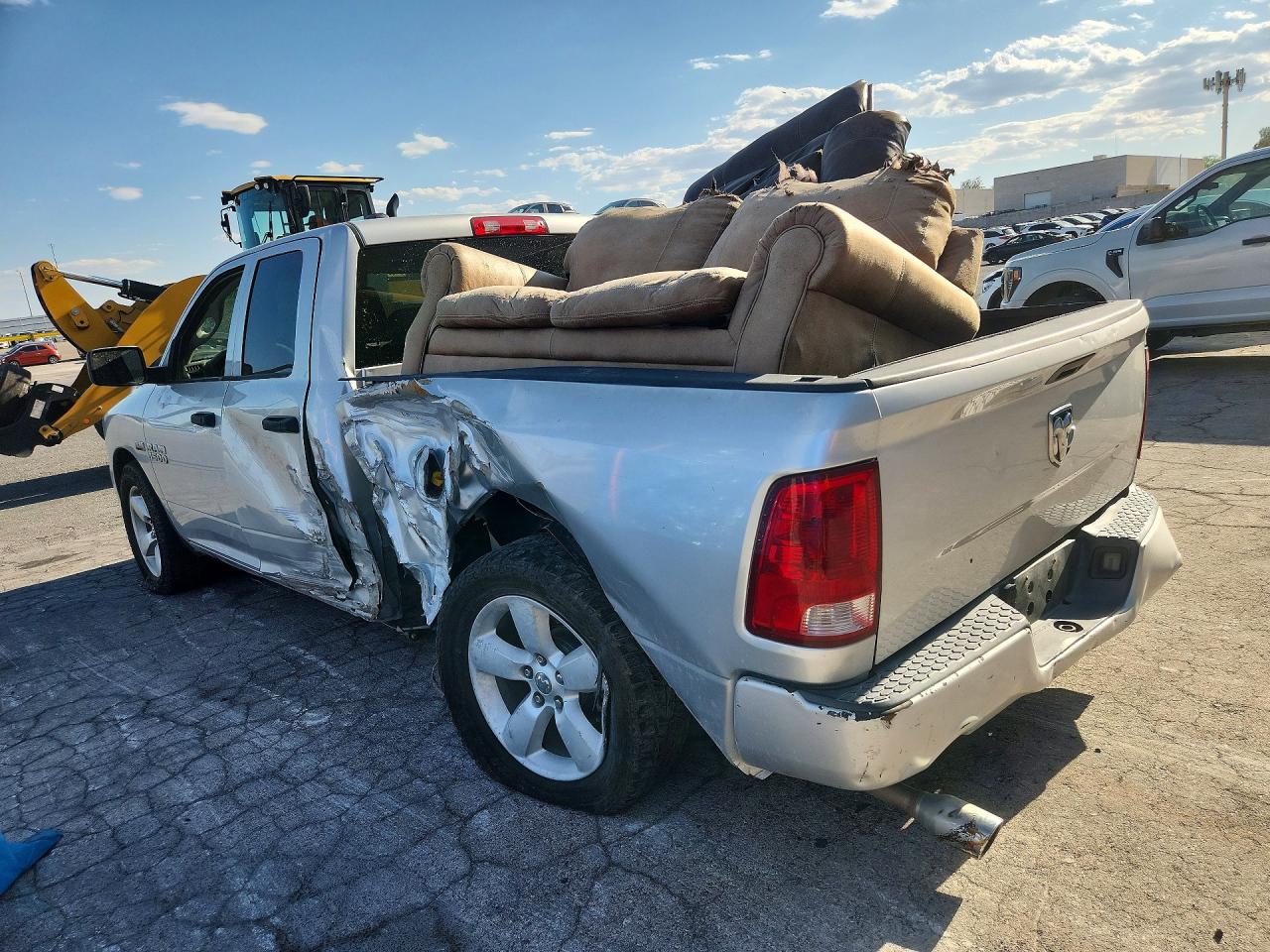 2014 Ram 1500 St Gray vin: 1C6RR6FTXES129092