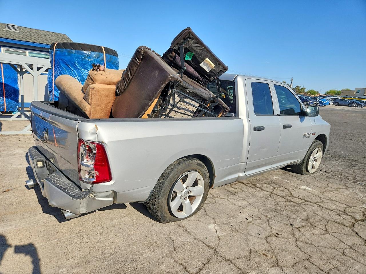 2014 Ram 1500 St Gray vin: 1C6RR6FTXES129092