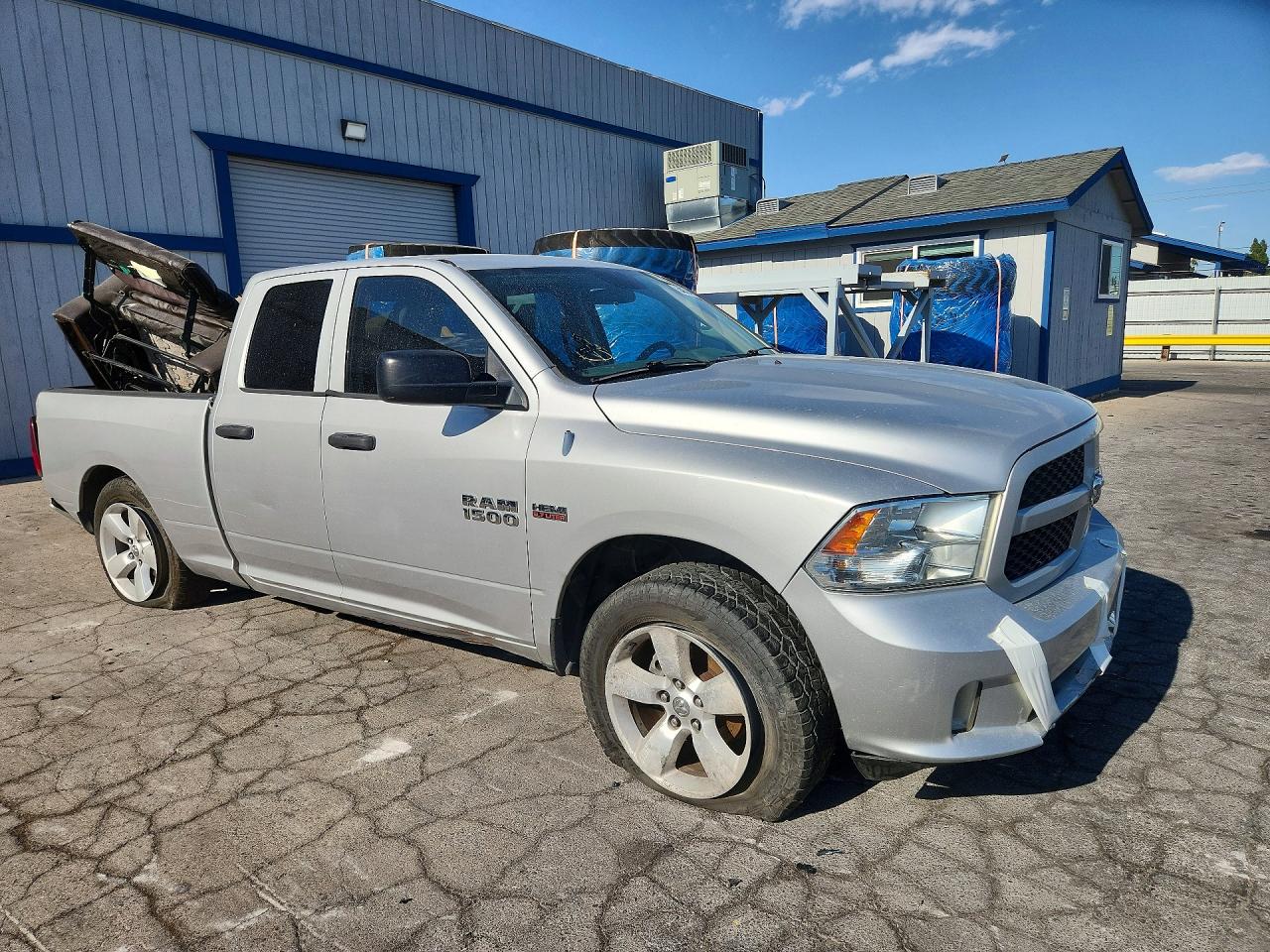 2014 Ram 1500 St Gray vin: 1C6RR6FTXES129092