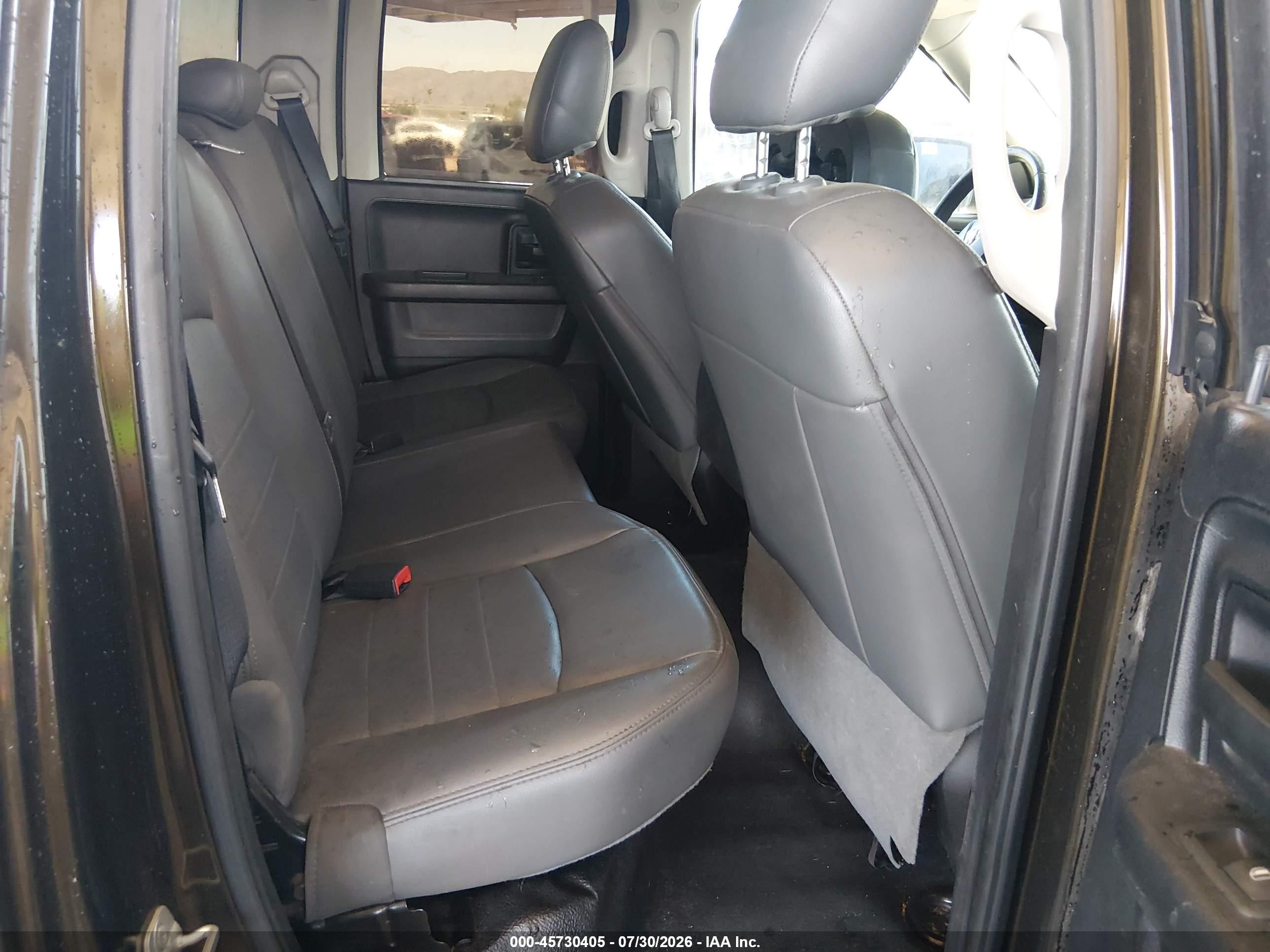 2014 Ram 1500 Tradesman Black vin: 1C6RR6FTXES228754