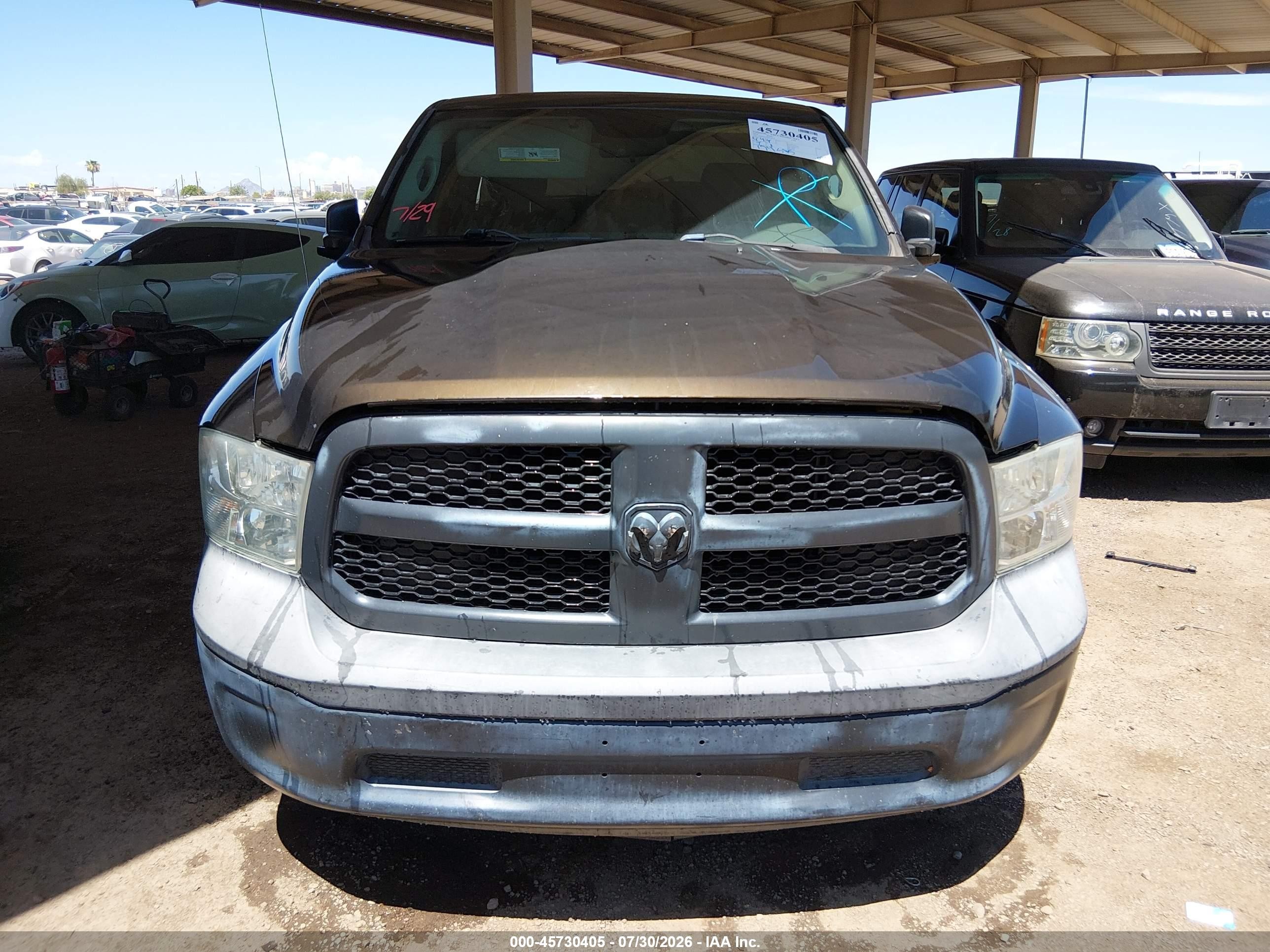 2014 Ram 1500 Tradesman Black vin: 1C6RR6FTXES228754