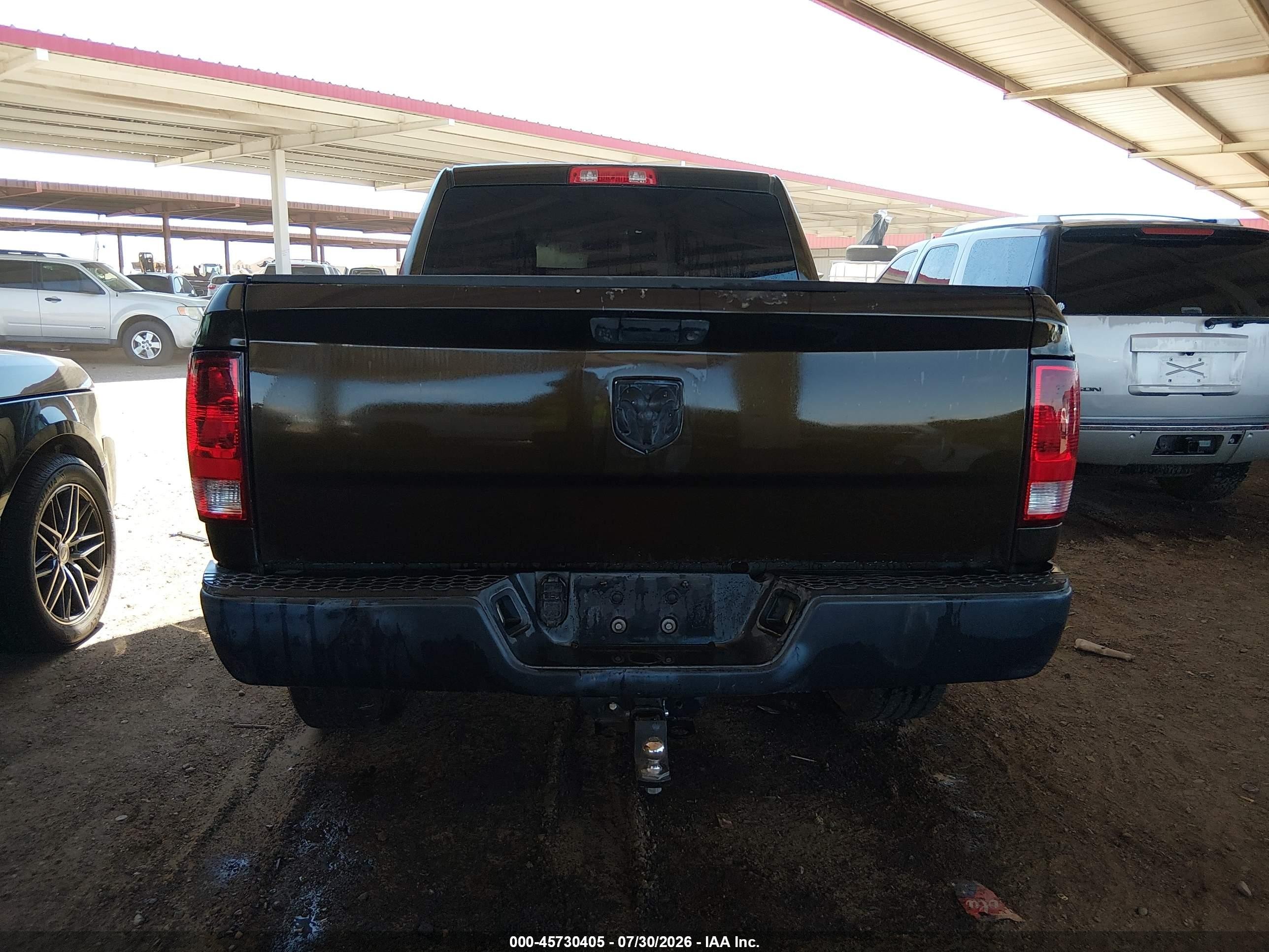 2014 Ram 1500 Tradesman Black vin: 1C6RR6FTXES228754