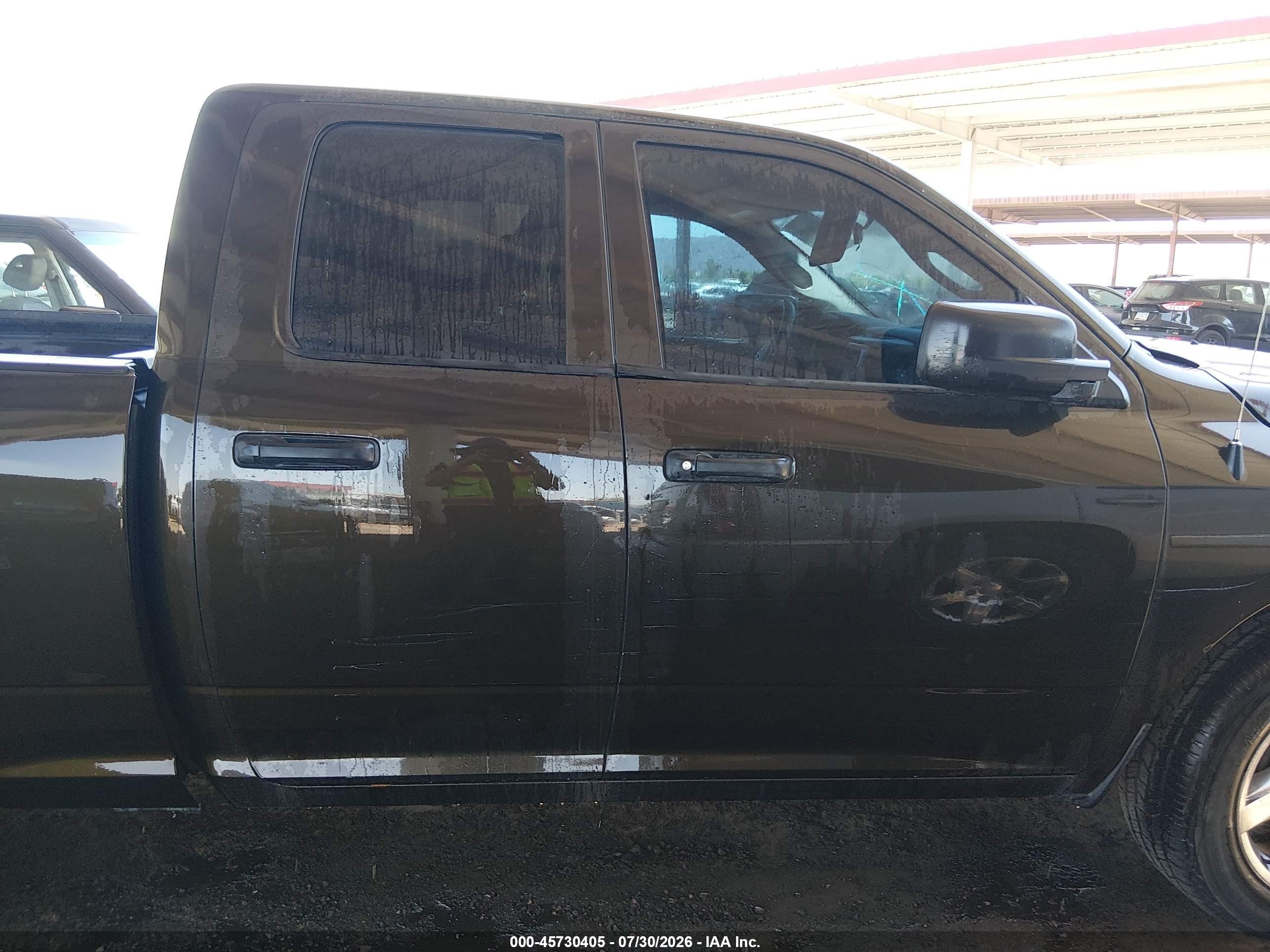2014 Ram 1500 Tradesman Black vin: 1C6RR6FTXES228754