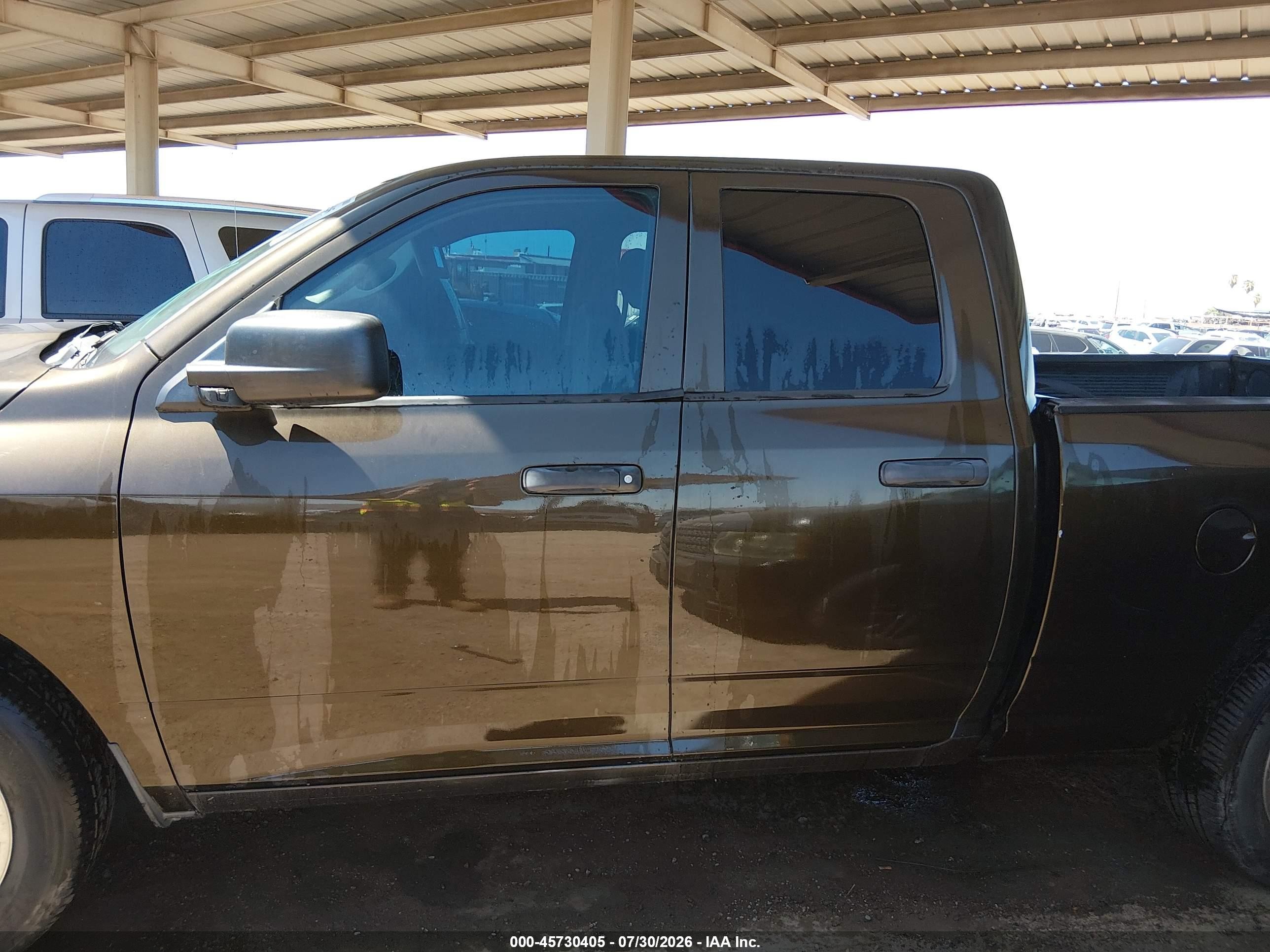 2014 Ram 1500 Tradesman Black vin: 1C6RR6FTXES228754
