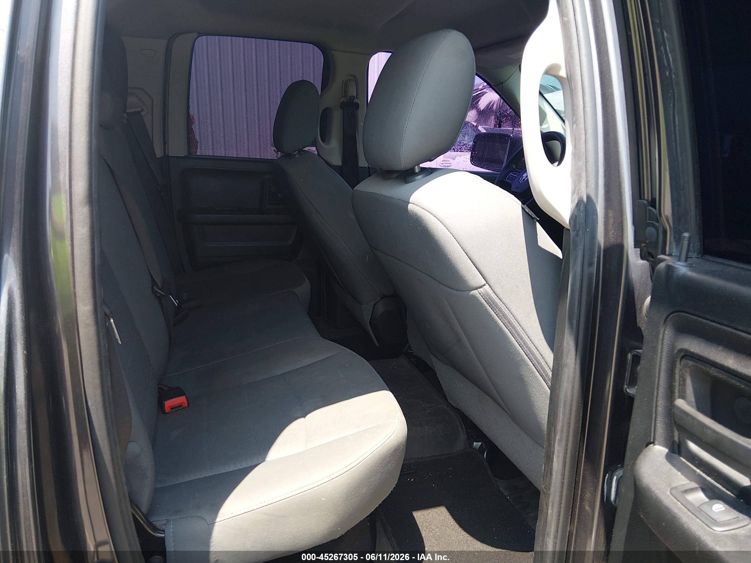 2014 Ram 1500 Express Gray vin: 1C6RR6FTXES455989