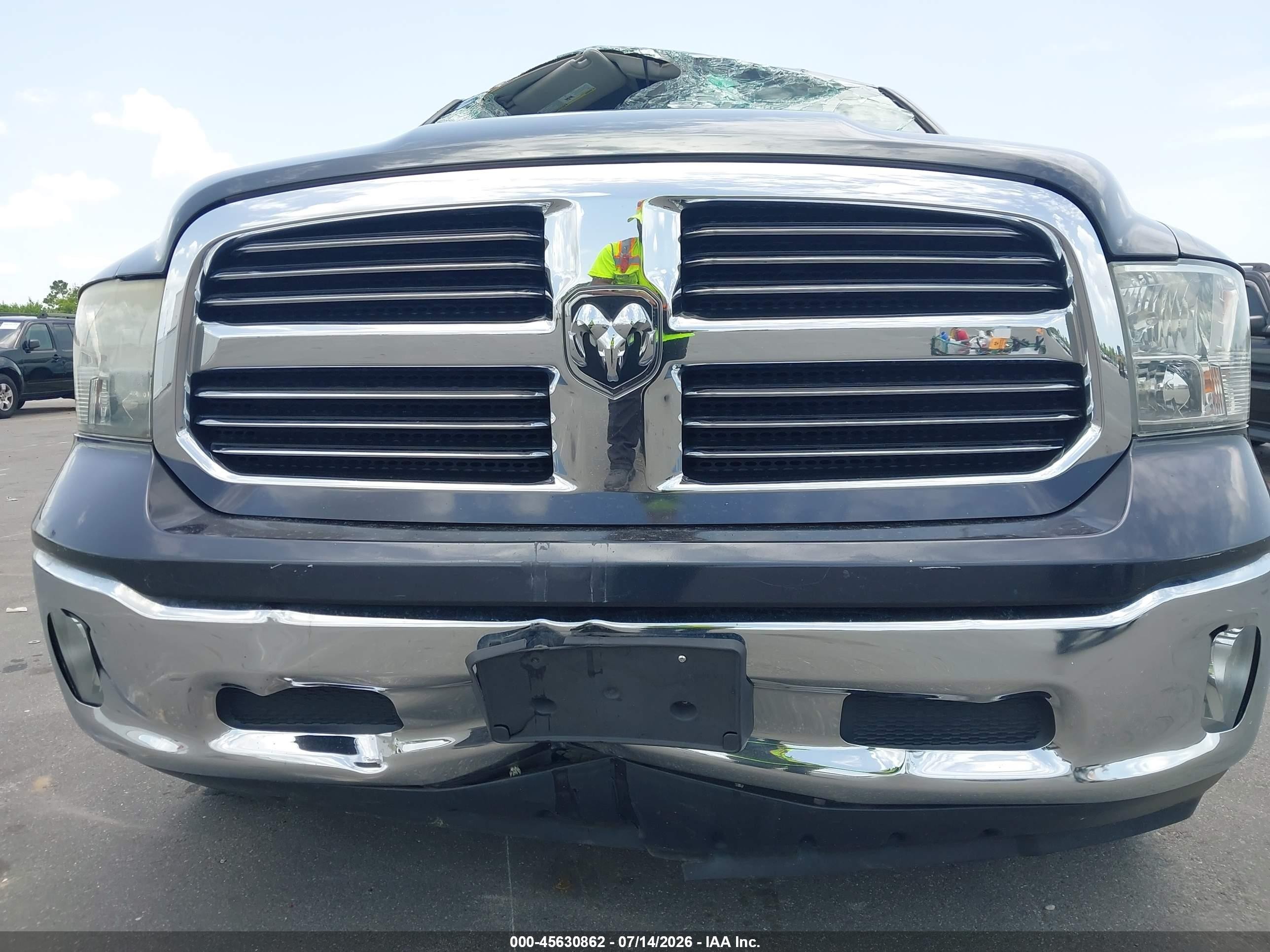 2013 Ram 1500 Slt Blue vin: 1C6RR6GG1DS665638