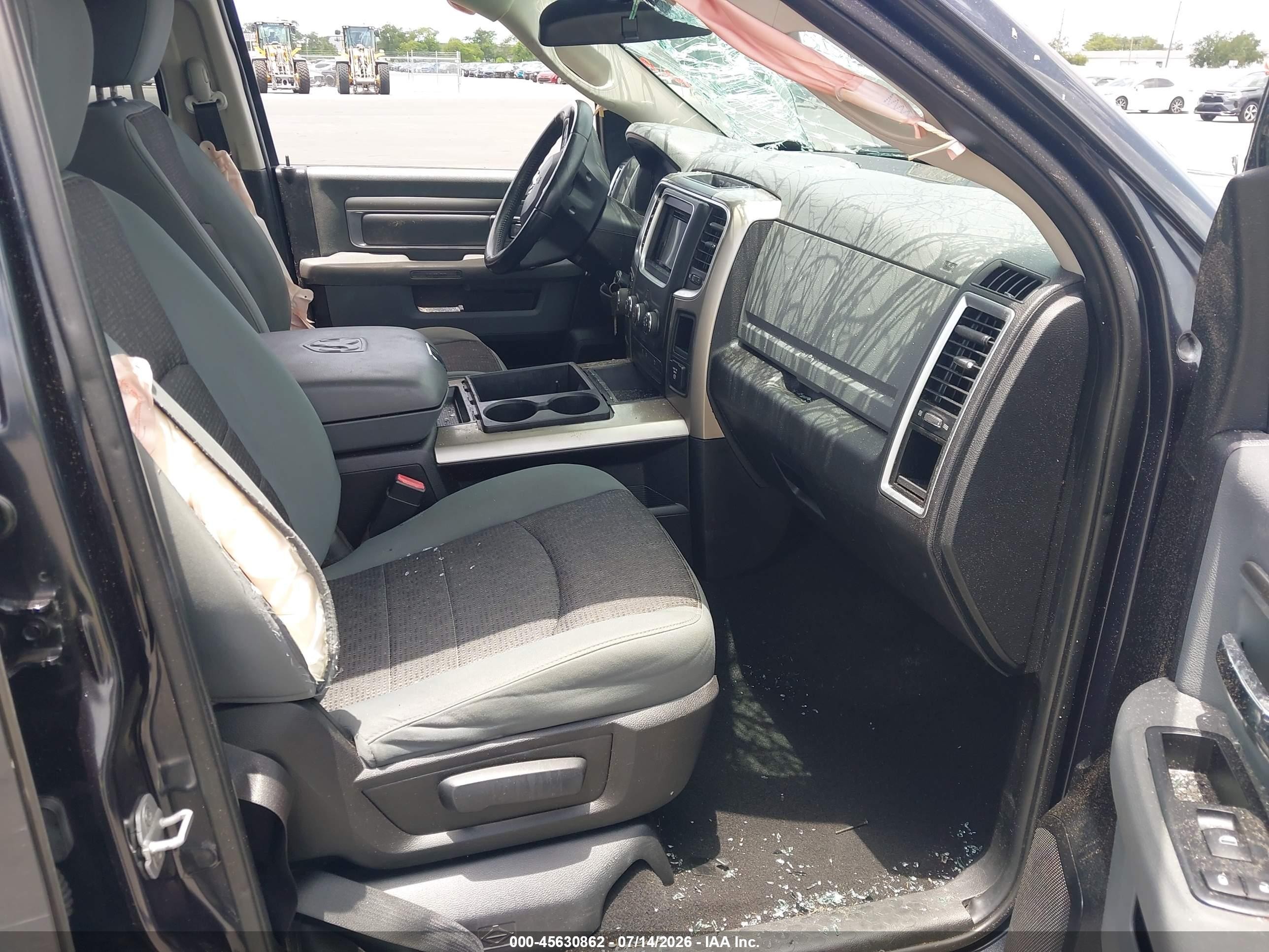 2013 Ram 1500 Slt Blue vin: 1C6RR6GG1DS665638