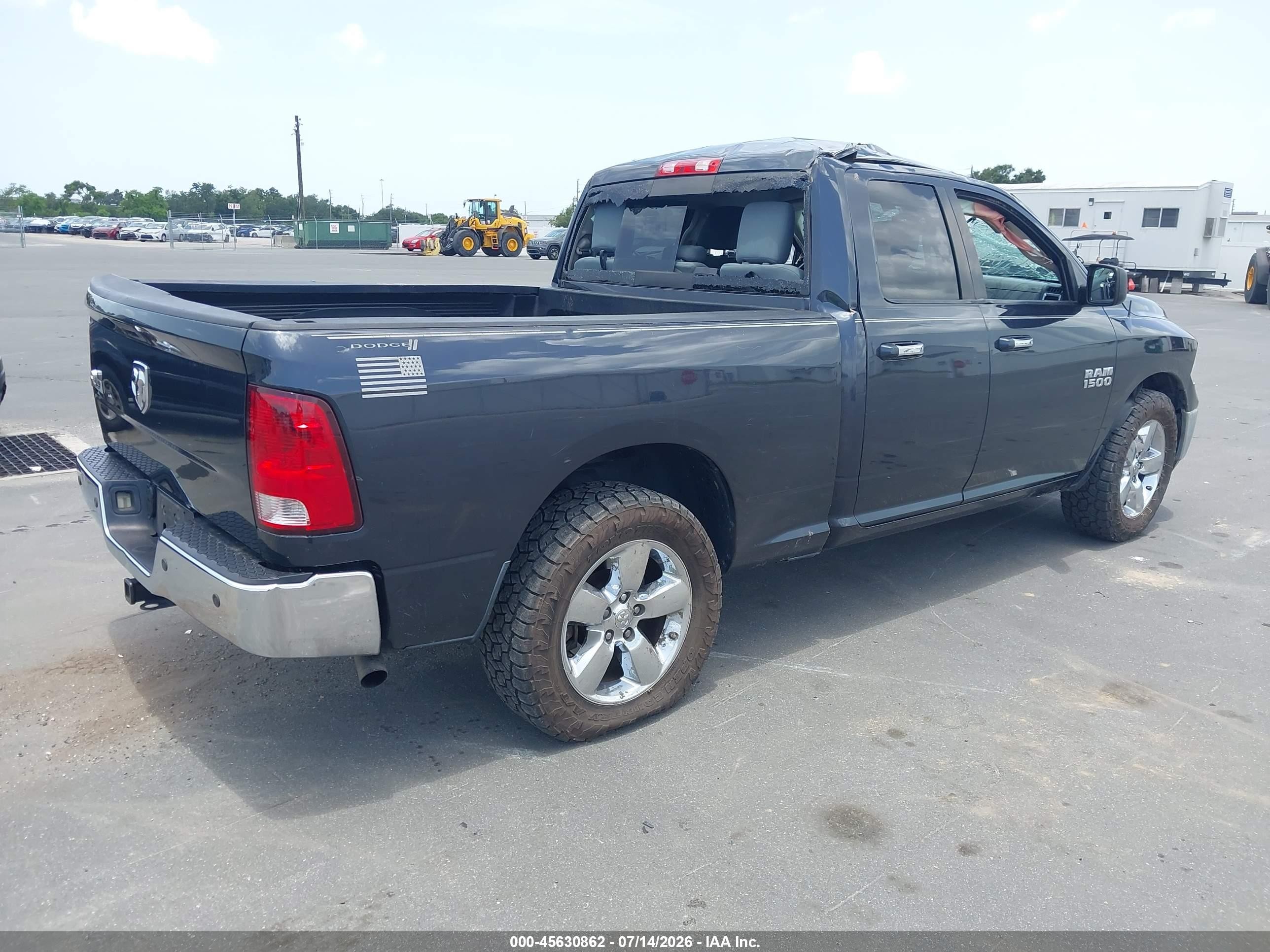 2013 Ram 1500 Slt Blue vin: 1C6RR6GG1DS665638