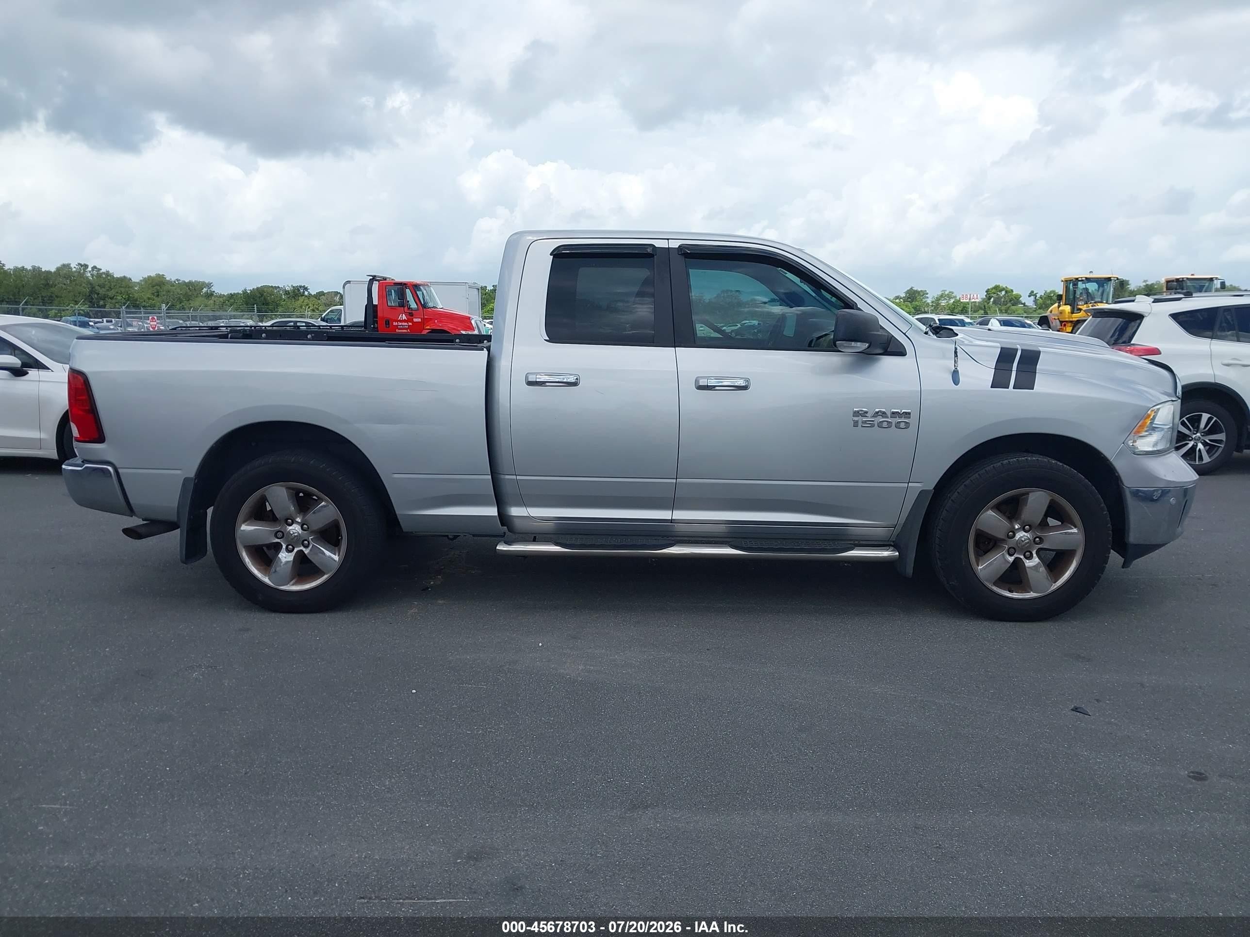 2014 Ram 1500 Big Horn Silver vin: 1C6RR6GG2ES154084