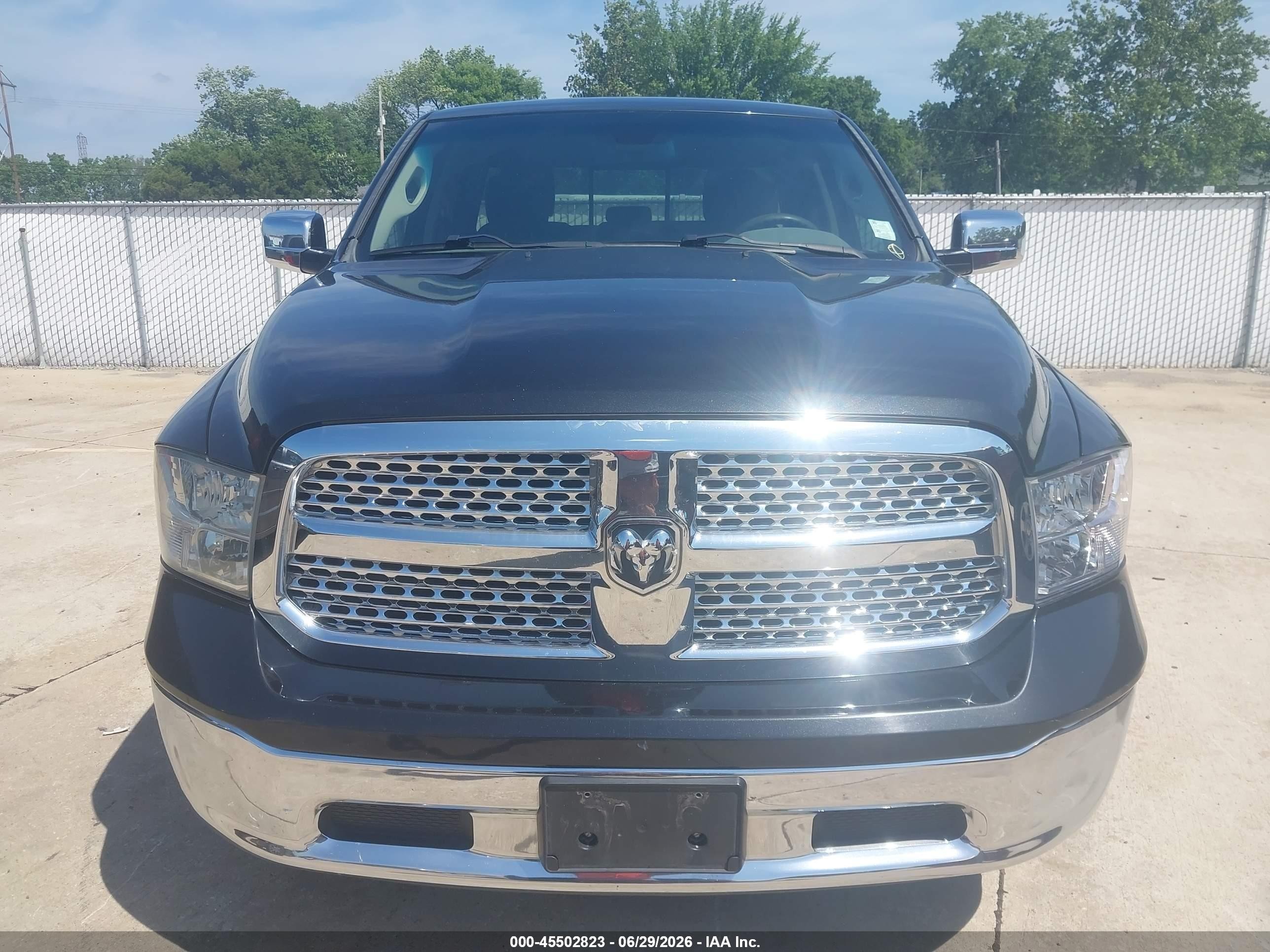 2015 Ram 1500 Slt Black vin: 1C6RR6GG2FS634241