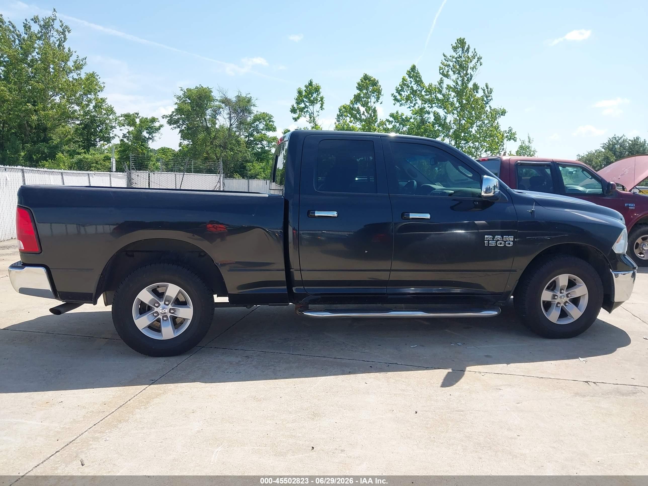 2015 Ram 1500 Slt Black vin: 1C6RR6GG2FS634241