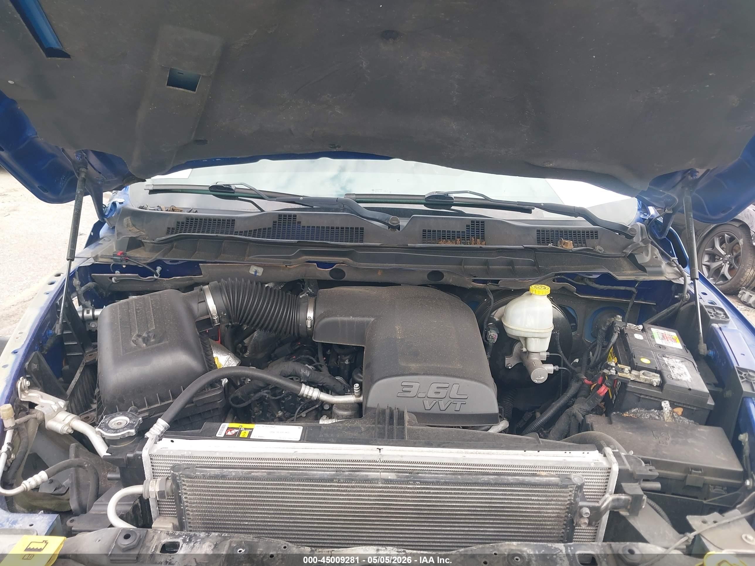 2015 Ram 1500 Slt Blue vin: 1C6RR6GG3FS552860